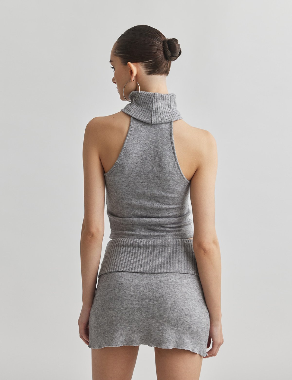 Πλεκτή μίνι φούστα-6