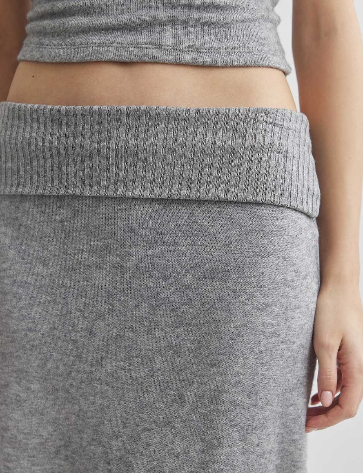 Πλεκτή μακριά φούστα-9