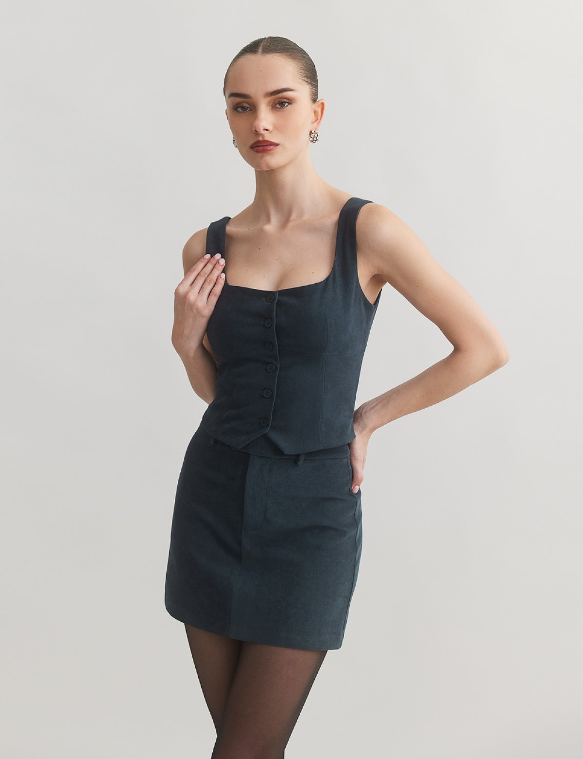 Γυναικείο βελούδινο κοτλέ τοπ