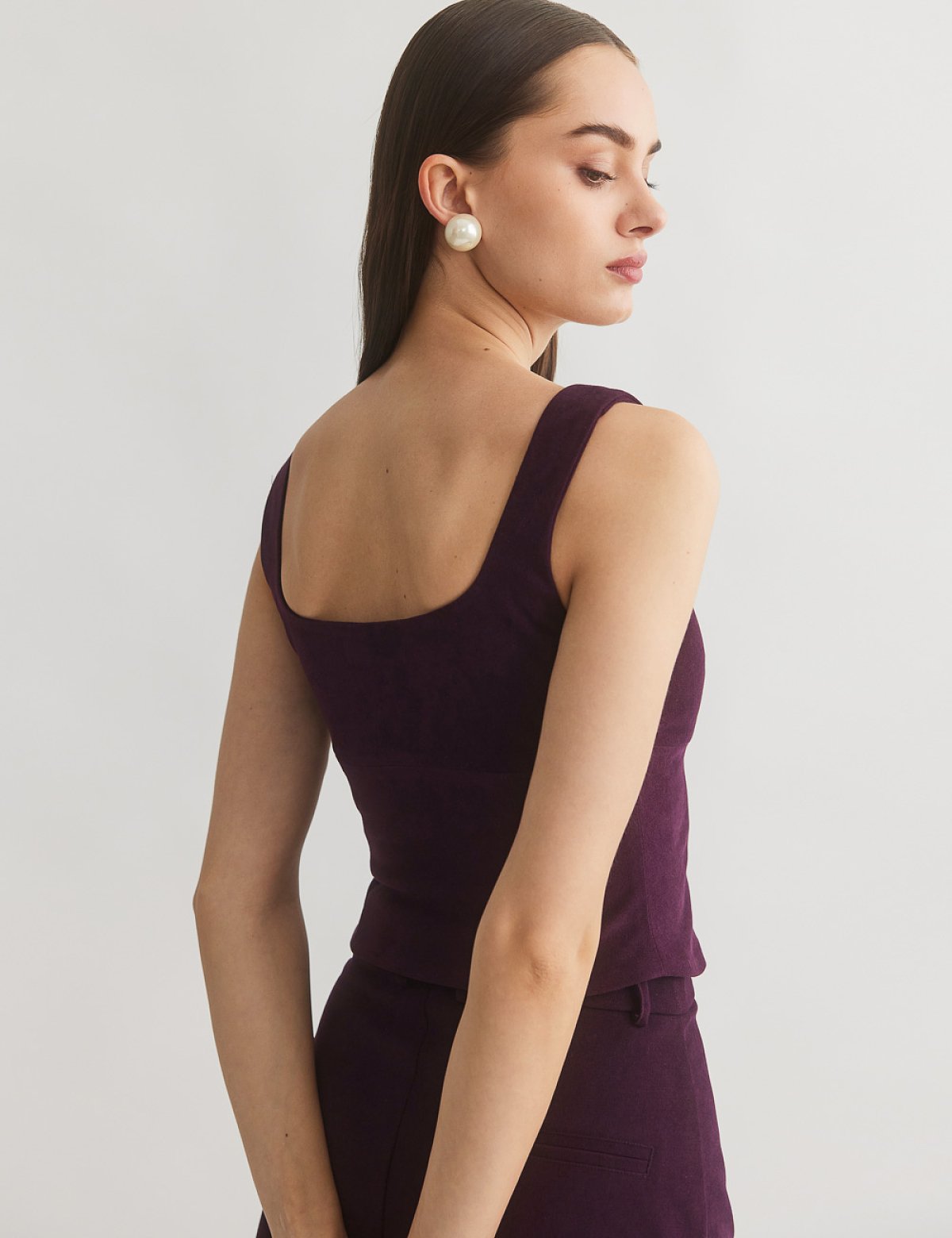 Γυναικείο βελούδινο κοτλέ τοπ