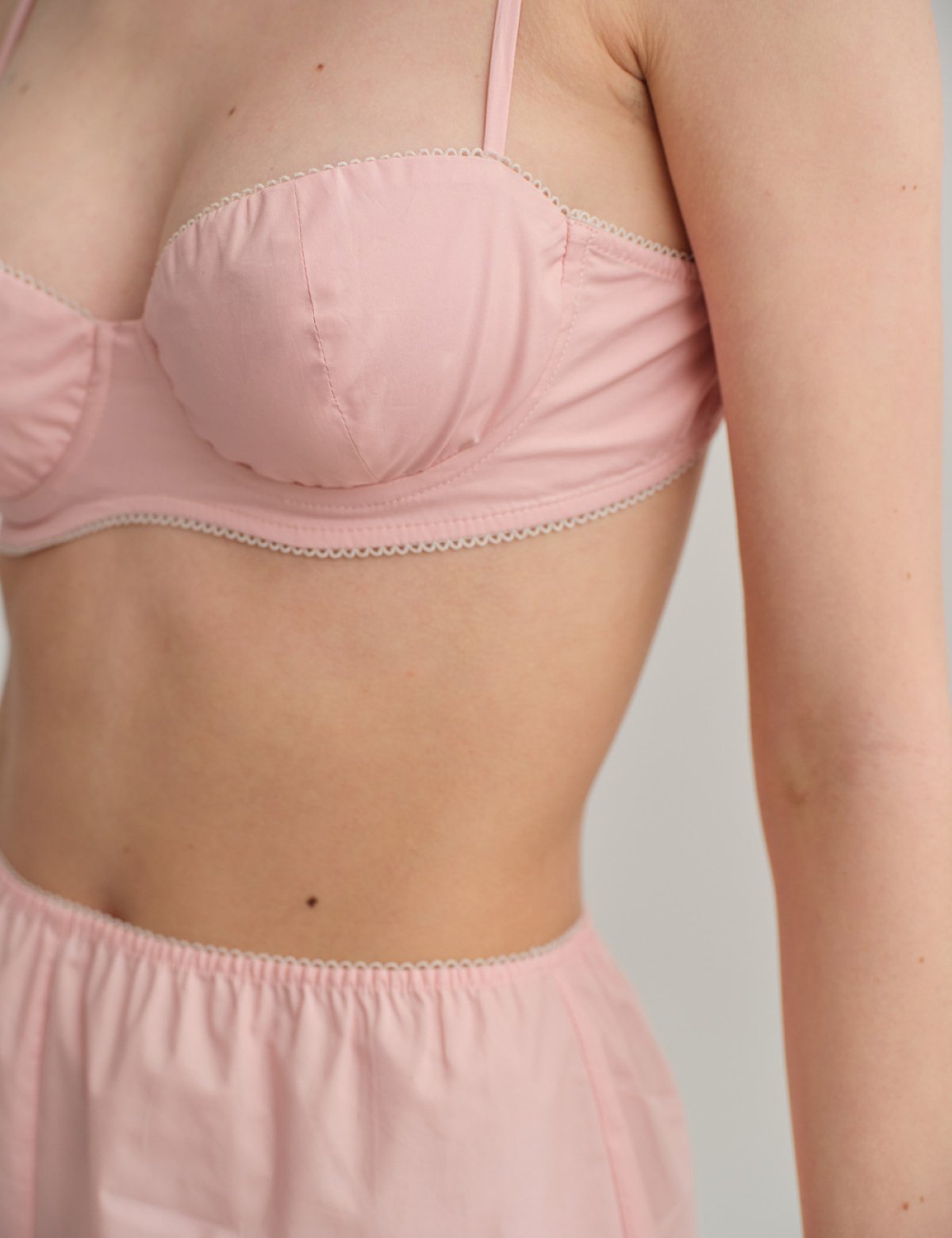 Γυναικείο bustier τοπ ποπλίνα