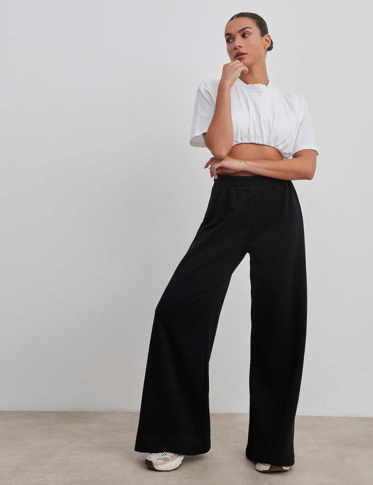 Wide leg pants-9