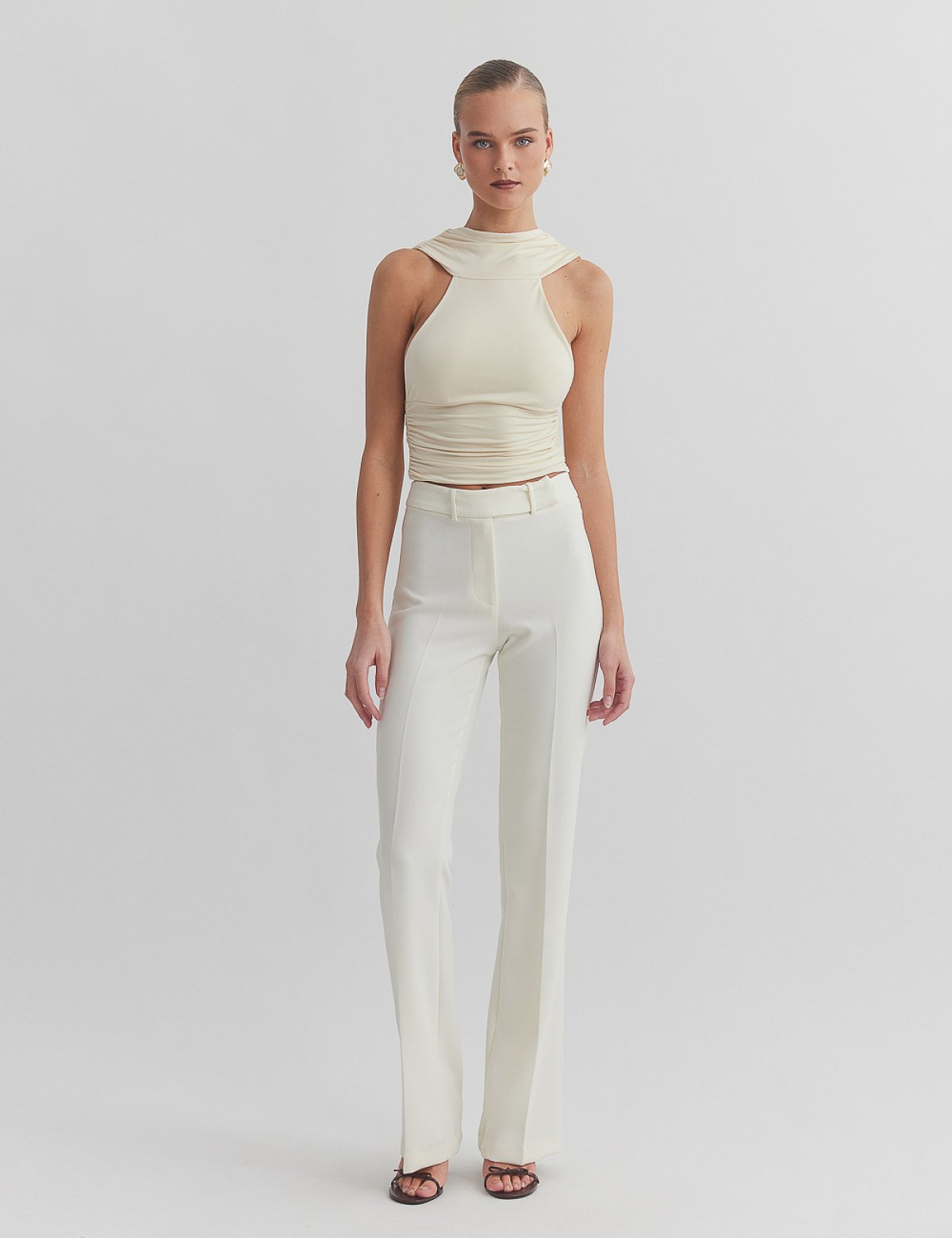 Straight trousers with crease-6