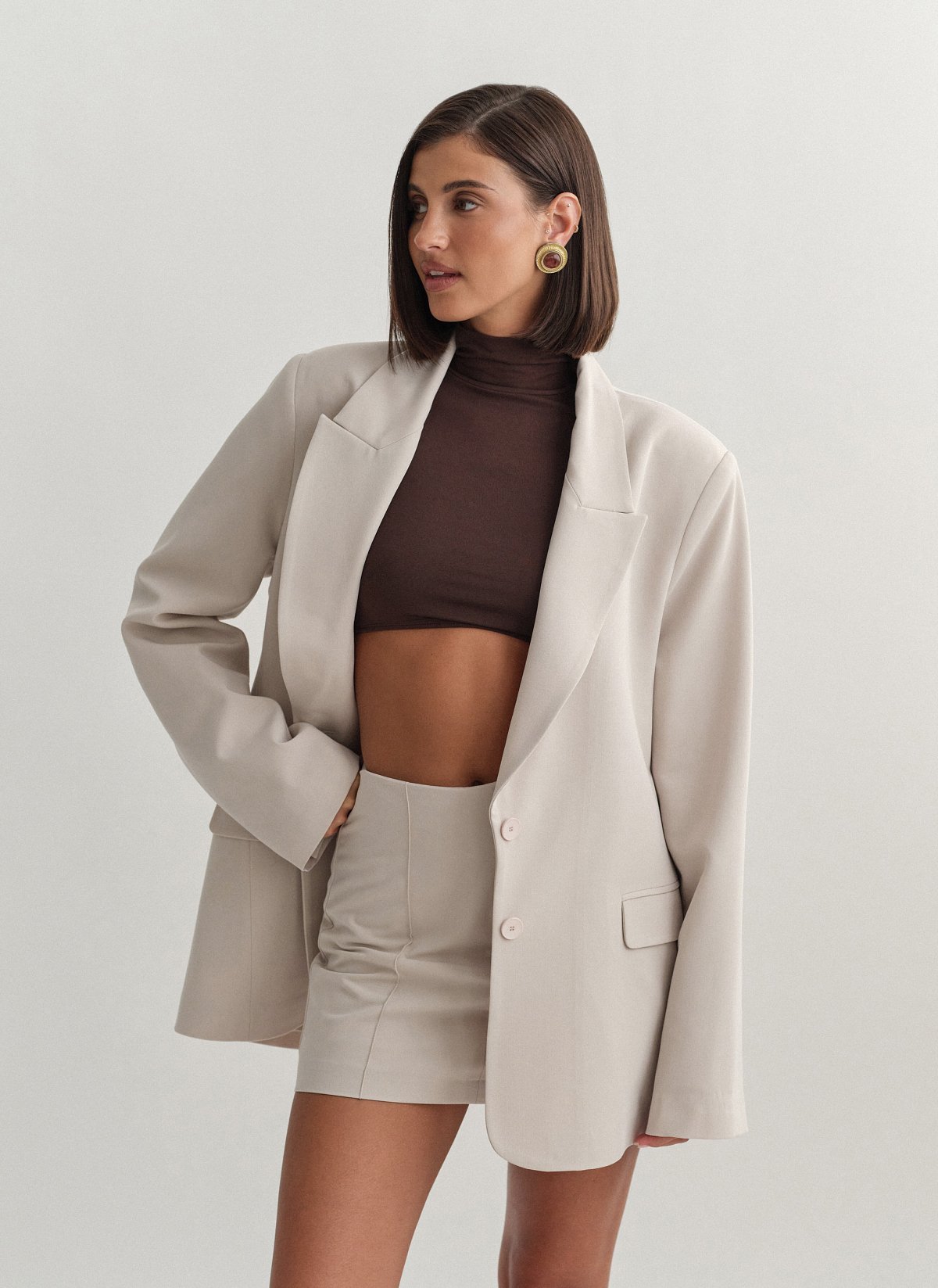 Basic oversized blazer-35