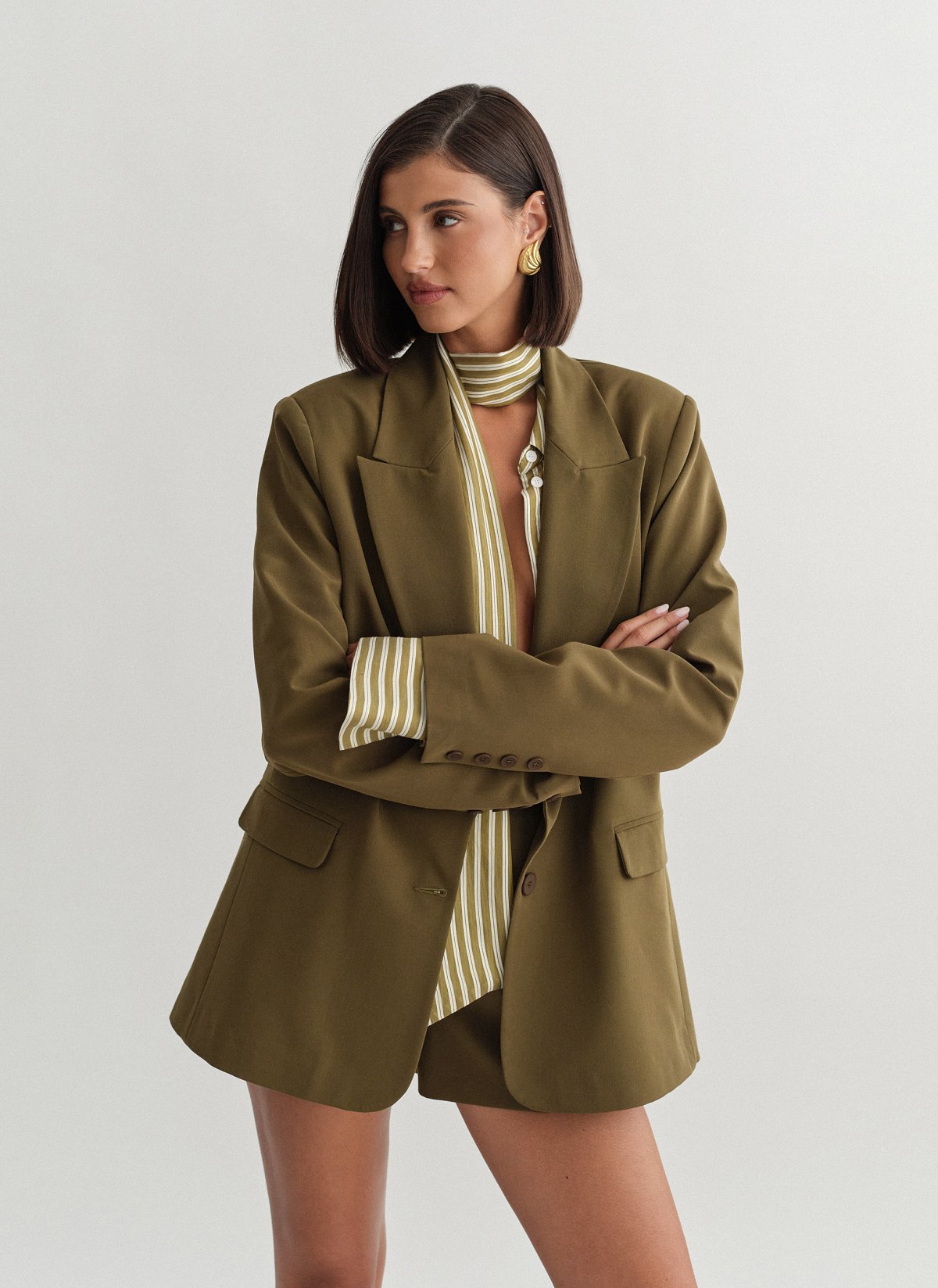 Basic oversized blazer-15