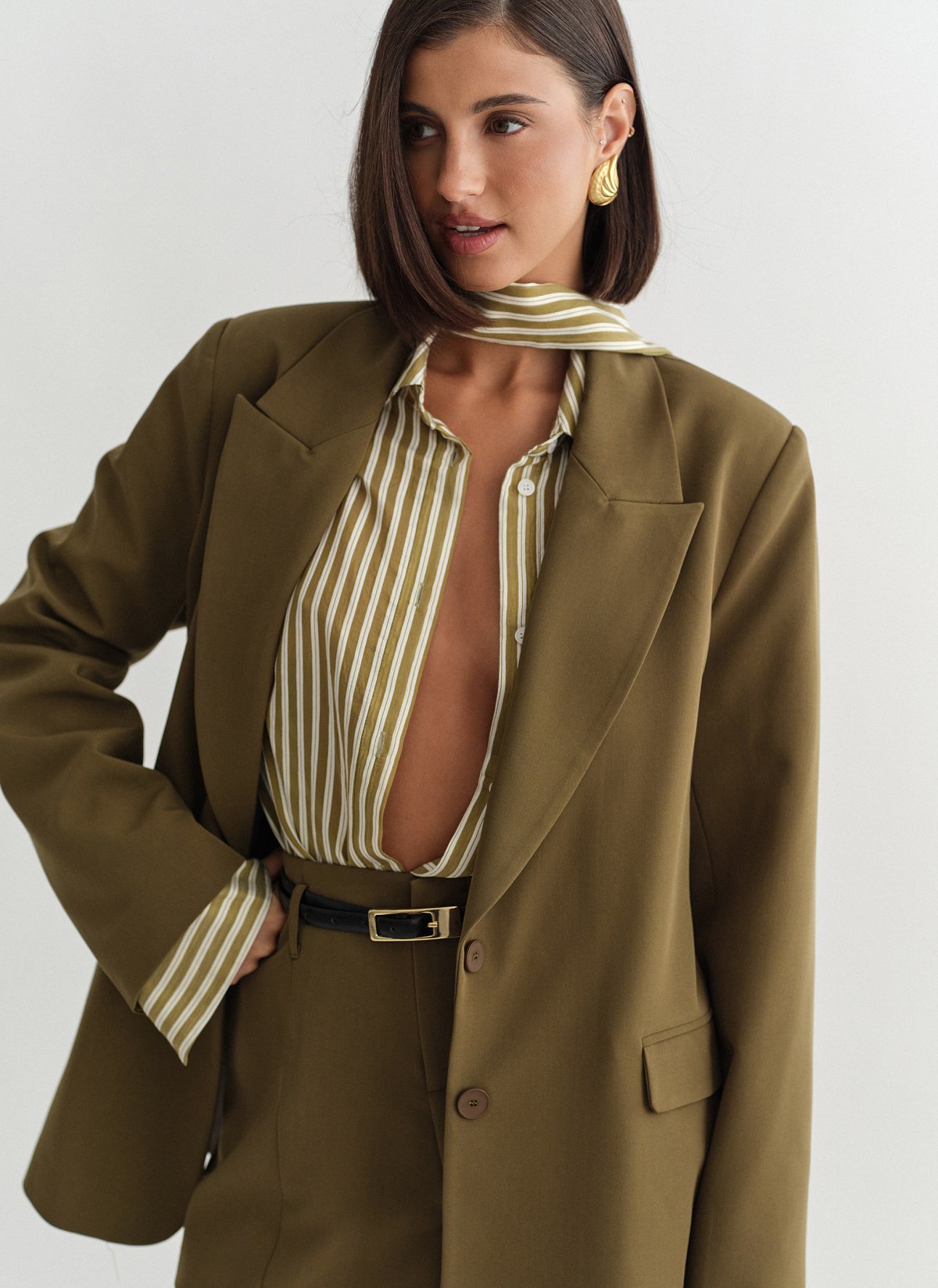 Basic oversized blazer-16