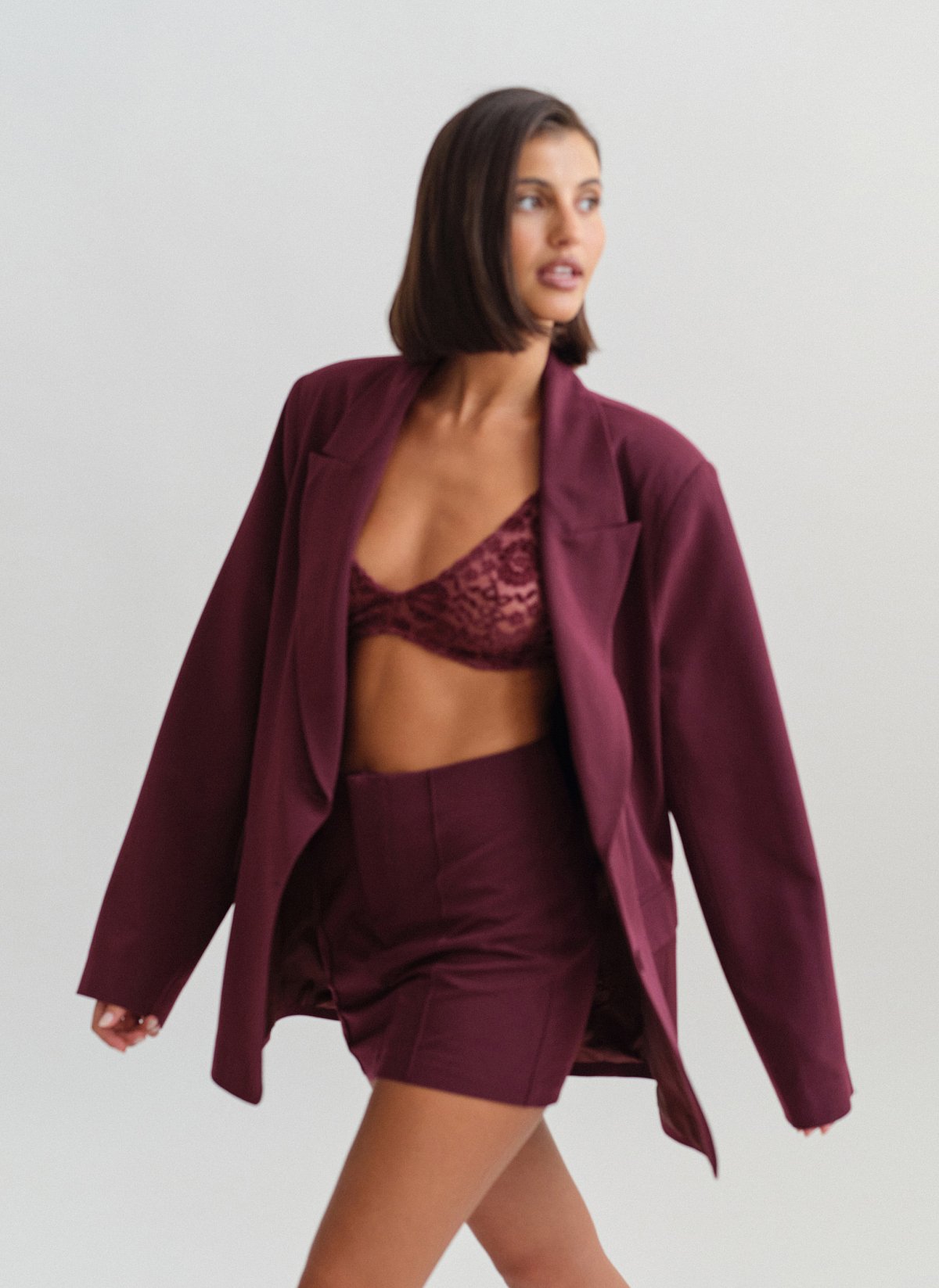 Basic oversized blazer-12