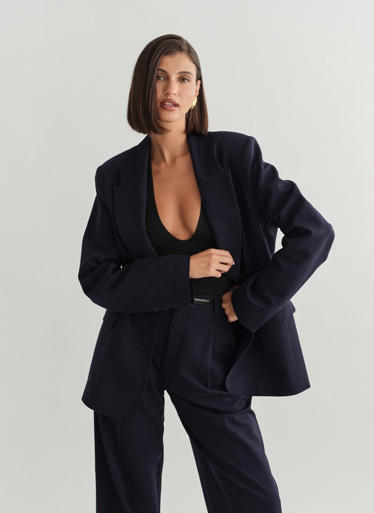 Basic oversized blazer-42