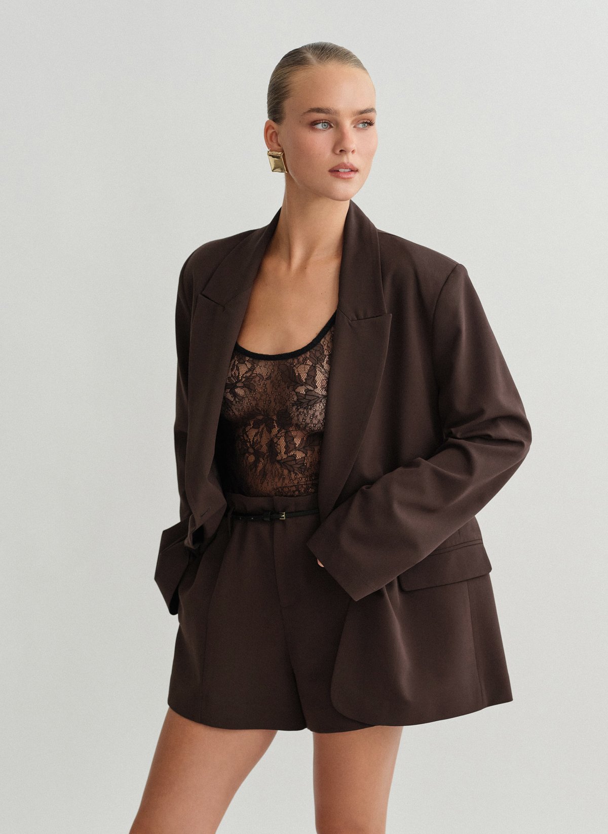 Basic oversized blazer-2