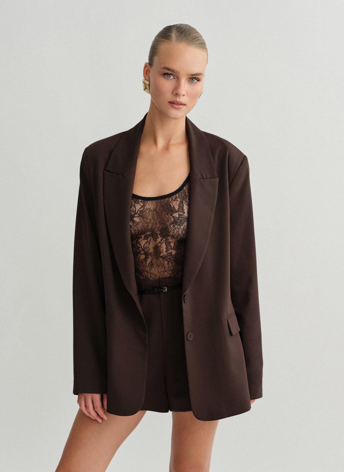 Basic oversized blazer-4