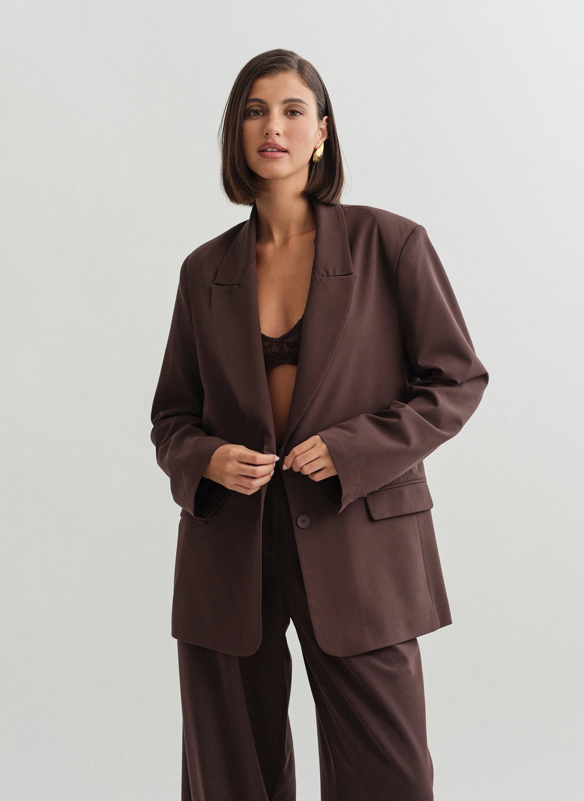 Basic oversized blazer-7