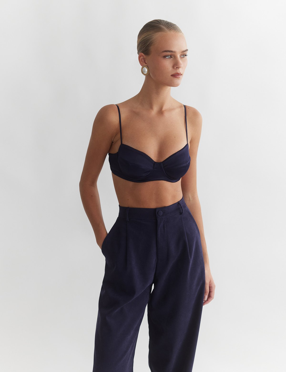 Γυναικείο bustier τοπ σατέν