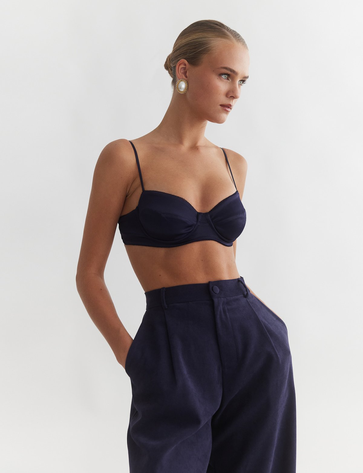 Γυναικείο bustier τοπ σατέν