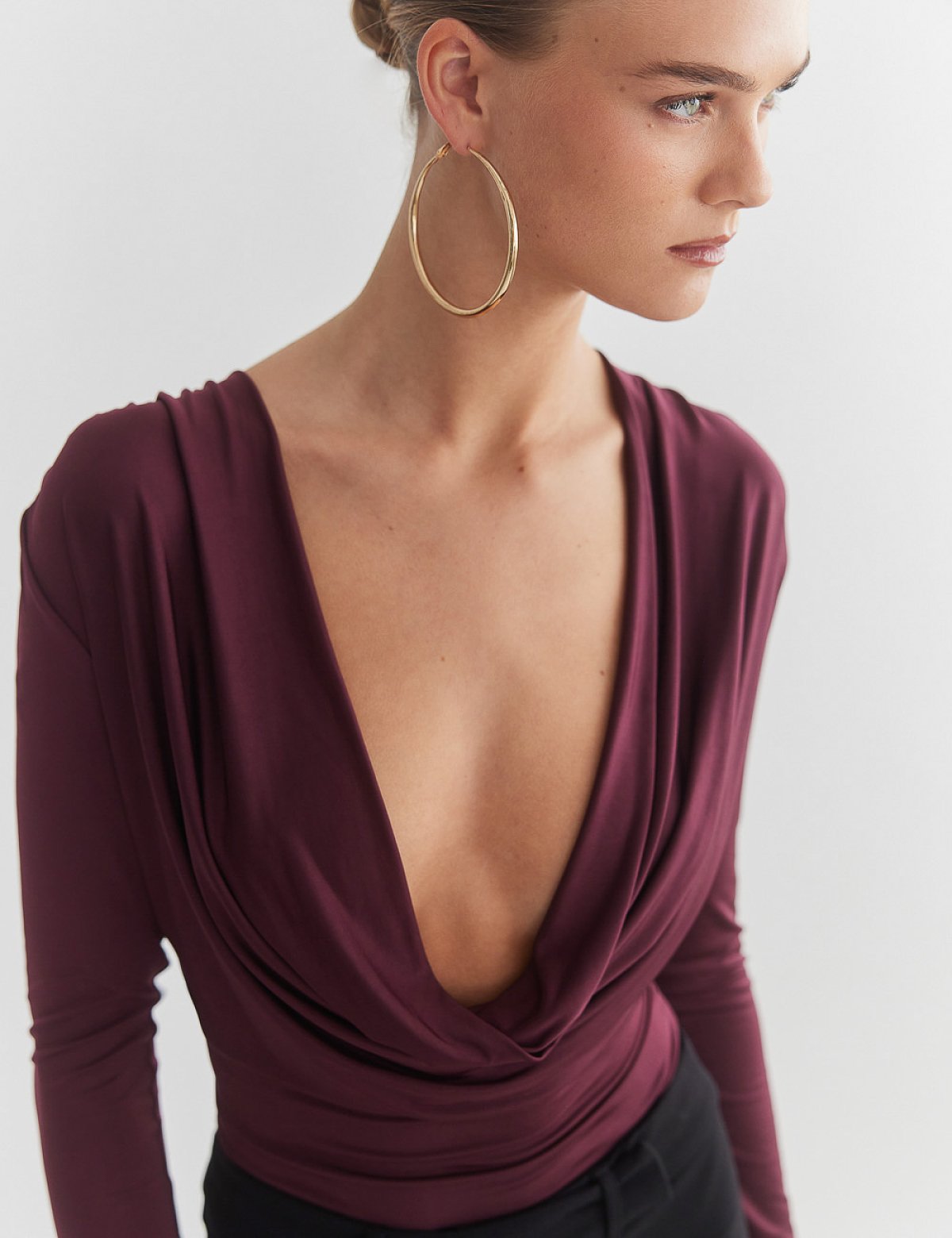 Μακρυμάνικο ντραπέ κορμάκι-14