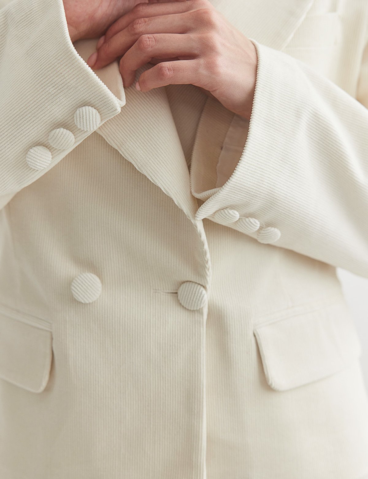 Κοτλέ σταυρωτό μπλέιζερ-23