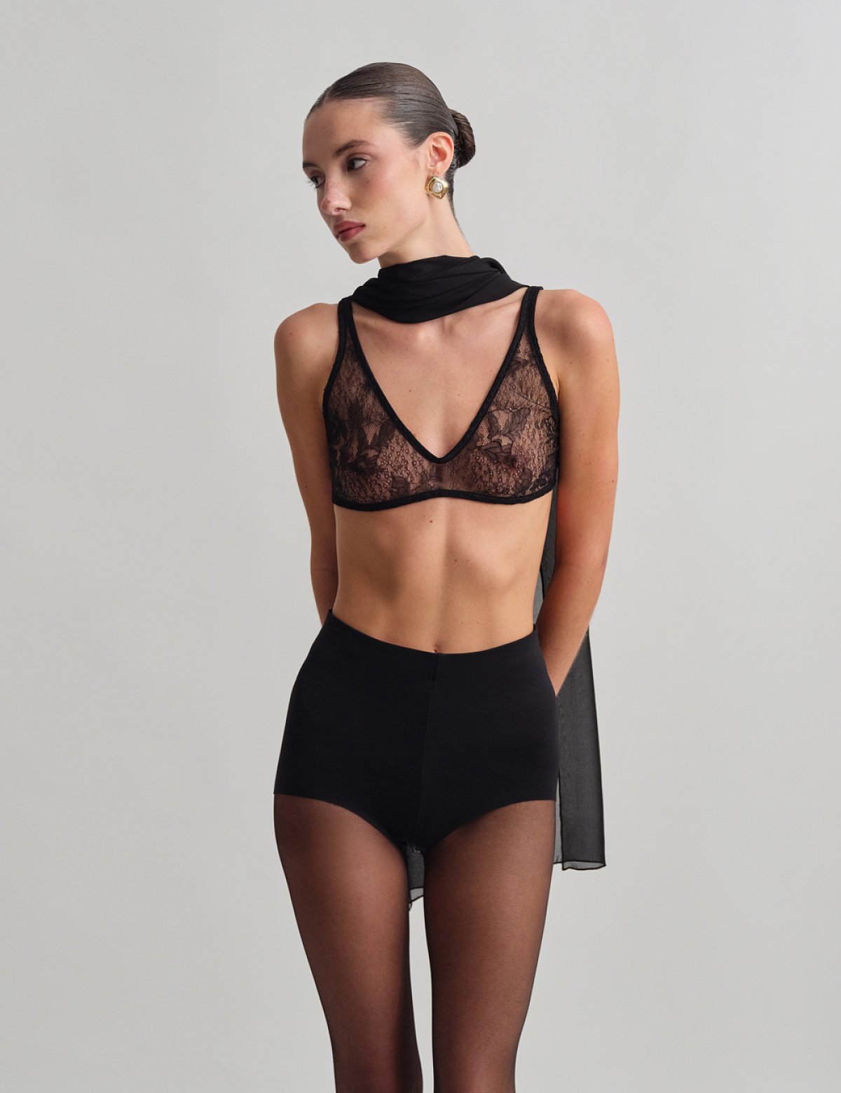 Bralette με δαντέλα-0