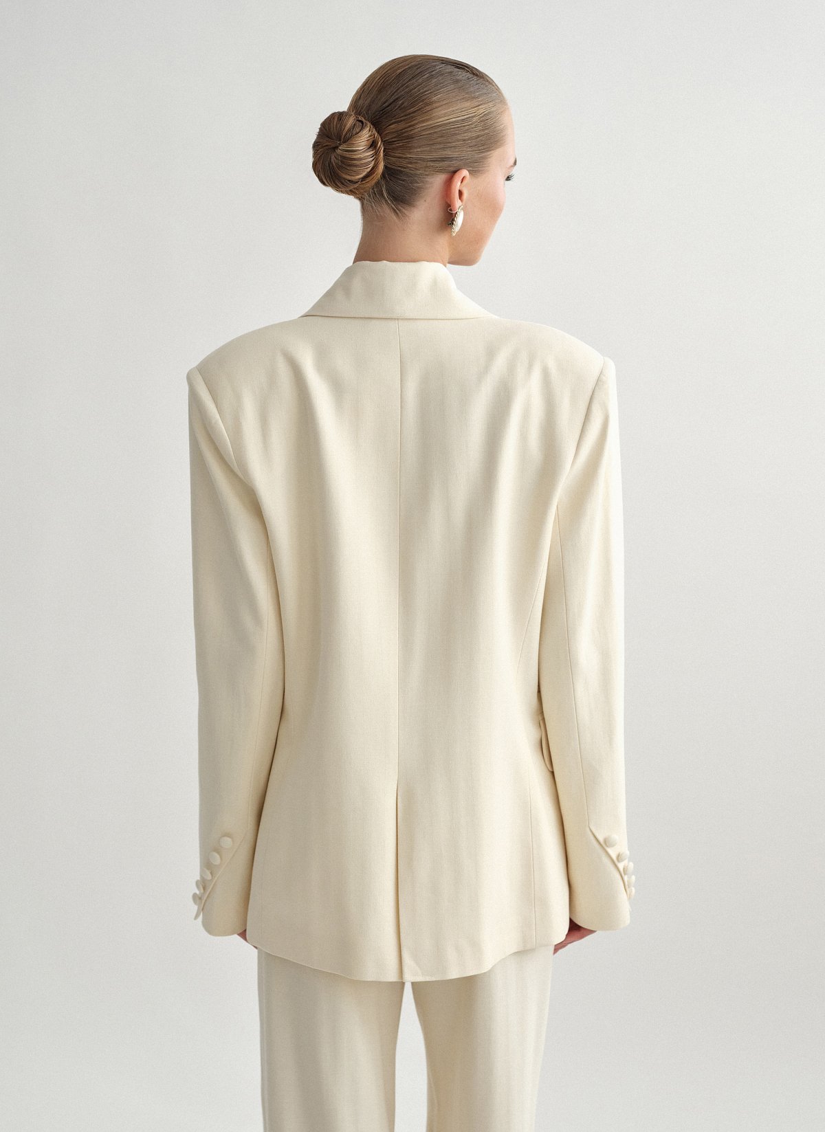 Oversized double-breasted blazer with stripes-15