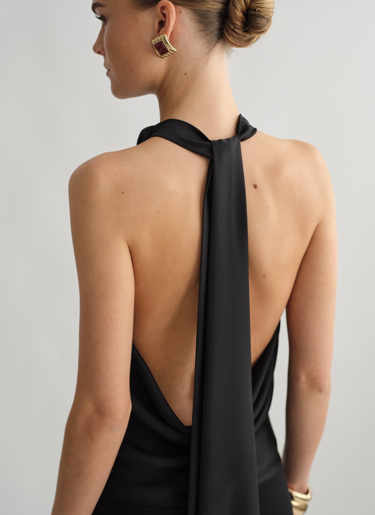 Σατέν halter τοπ-9