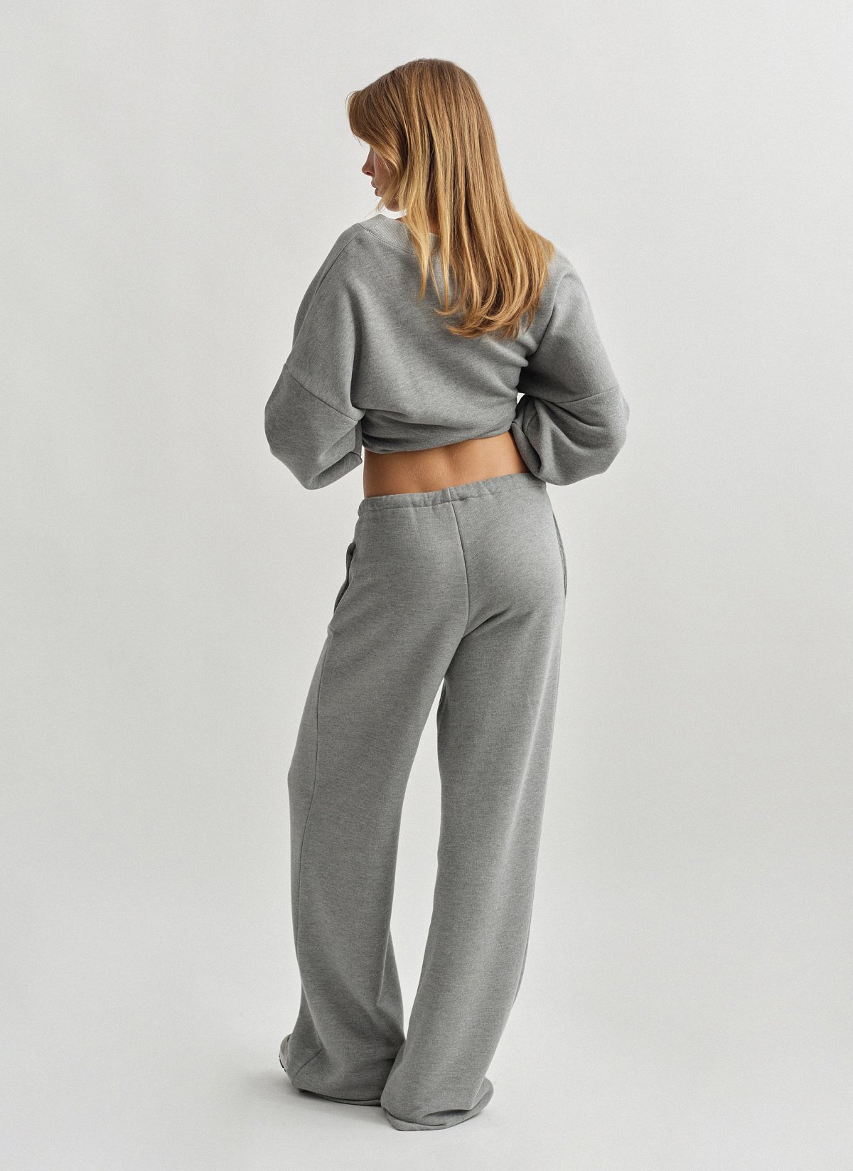 Γυναικείο ελαστικό παντελόνι φόρμας με κορδόνι στη μέση