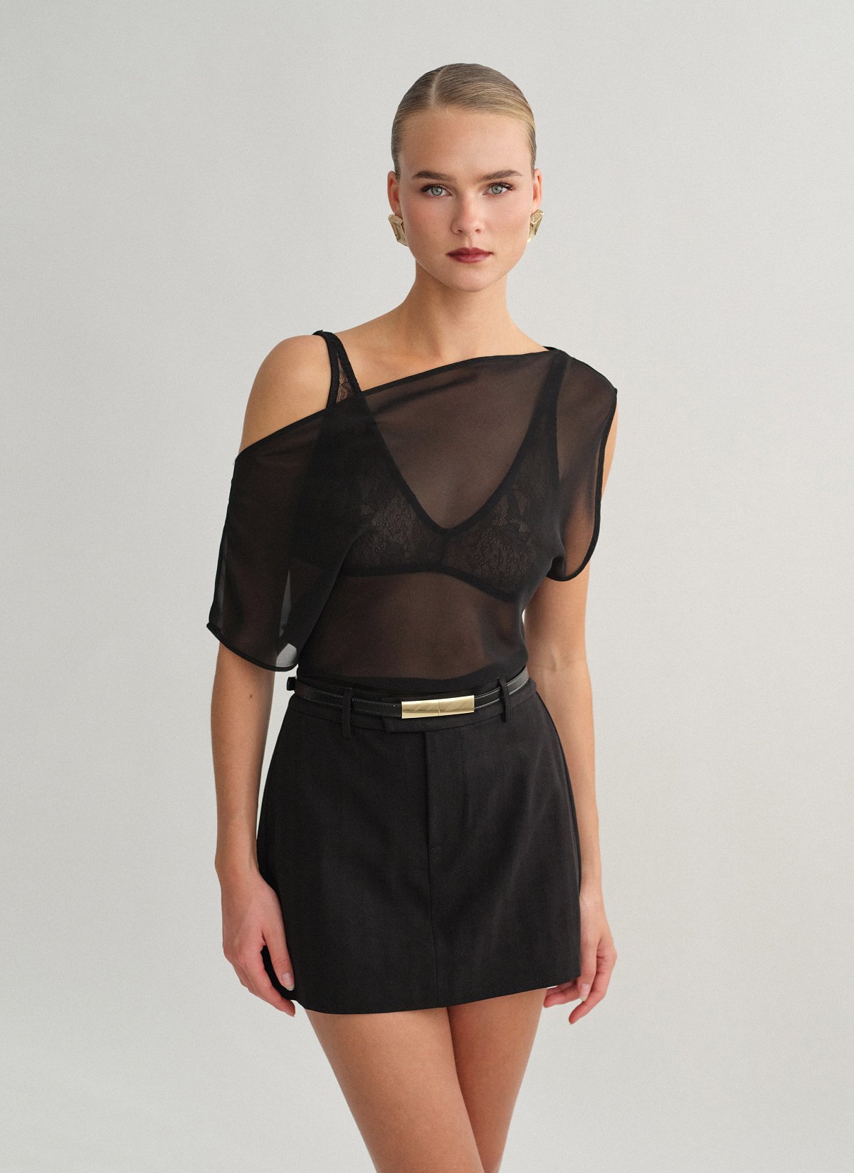 Skort with stripes-20