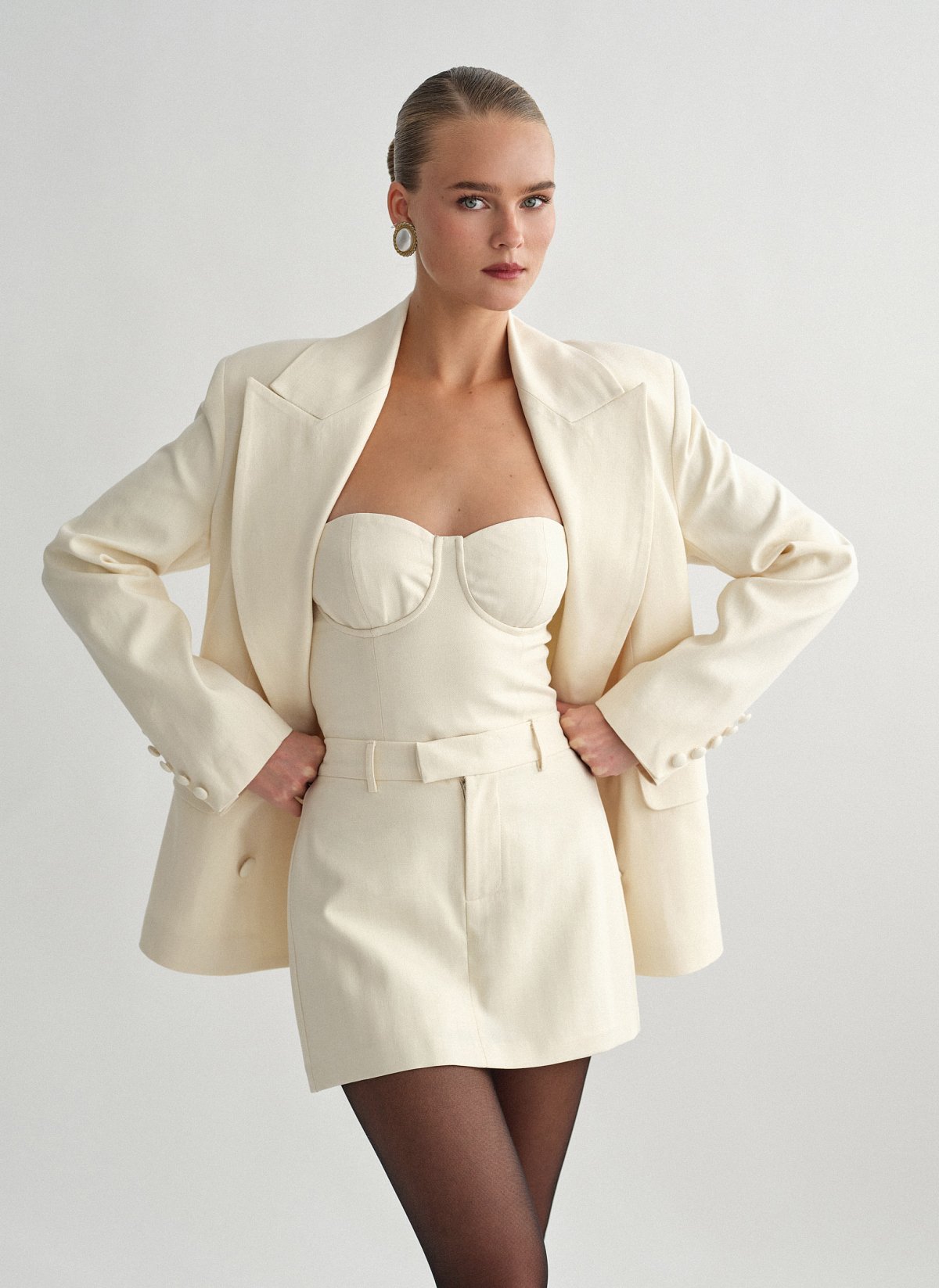 Skort with stripes-18