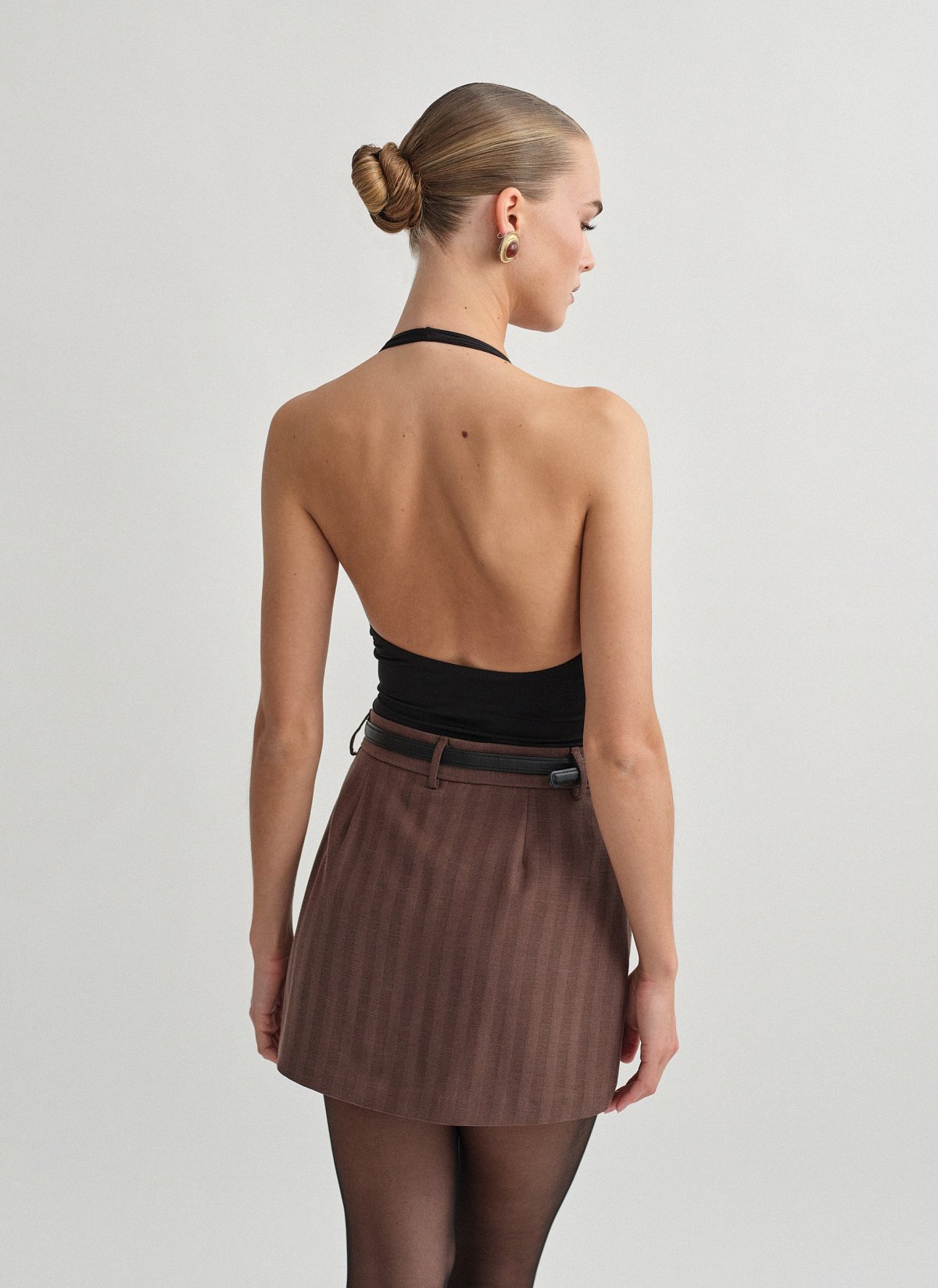 Skort with stripes-8