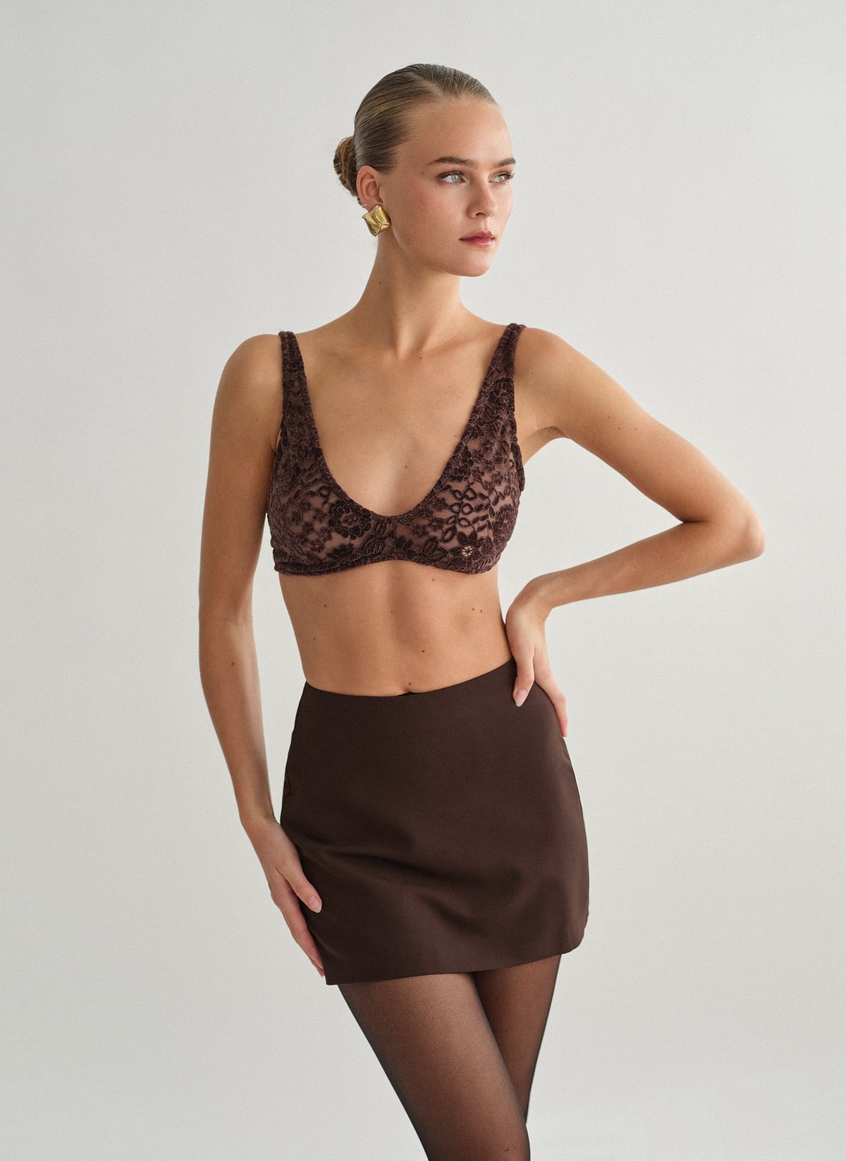 Γυναικείο bralette με δαντέλα