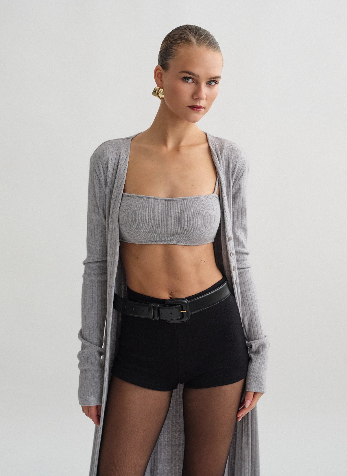 Πλεκτό ριπ crop τοπ-2