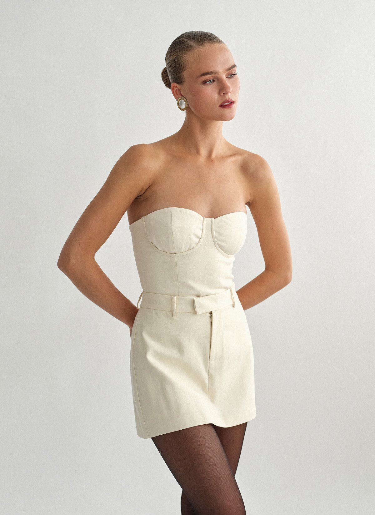 Corset top with stripes-6