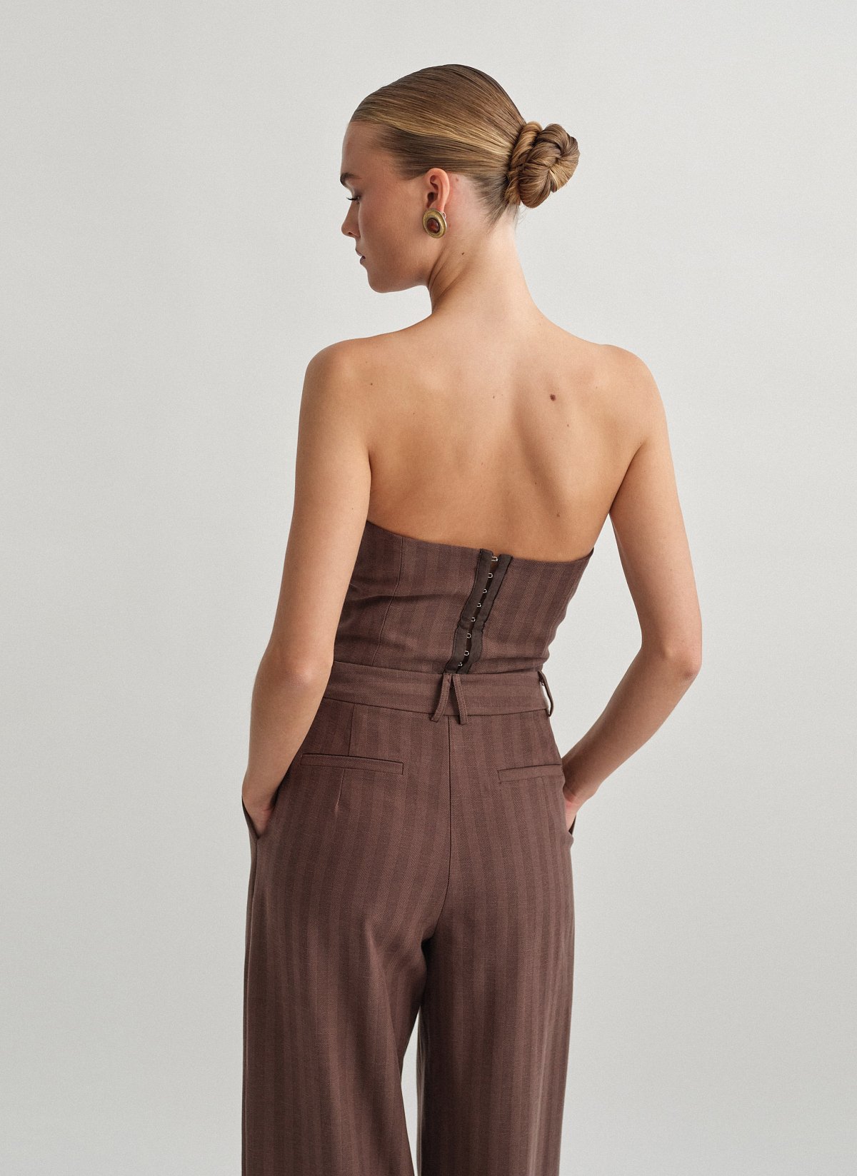 Corset top with stripes-13