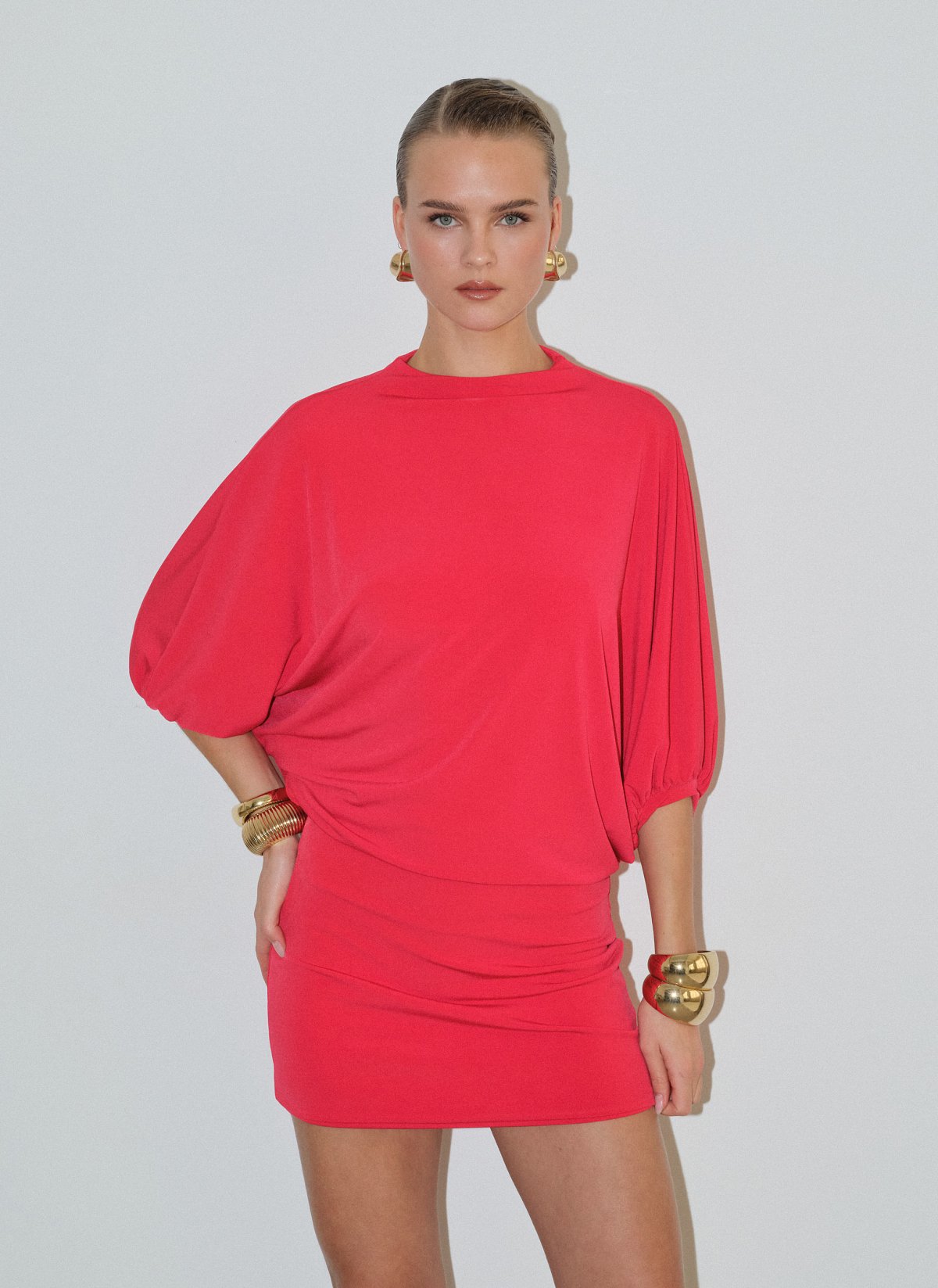 Openback mini dress-12