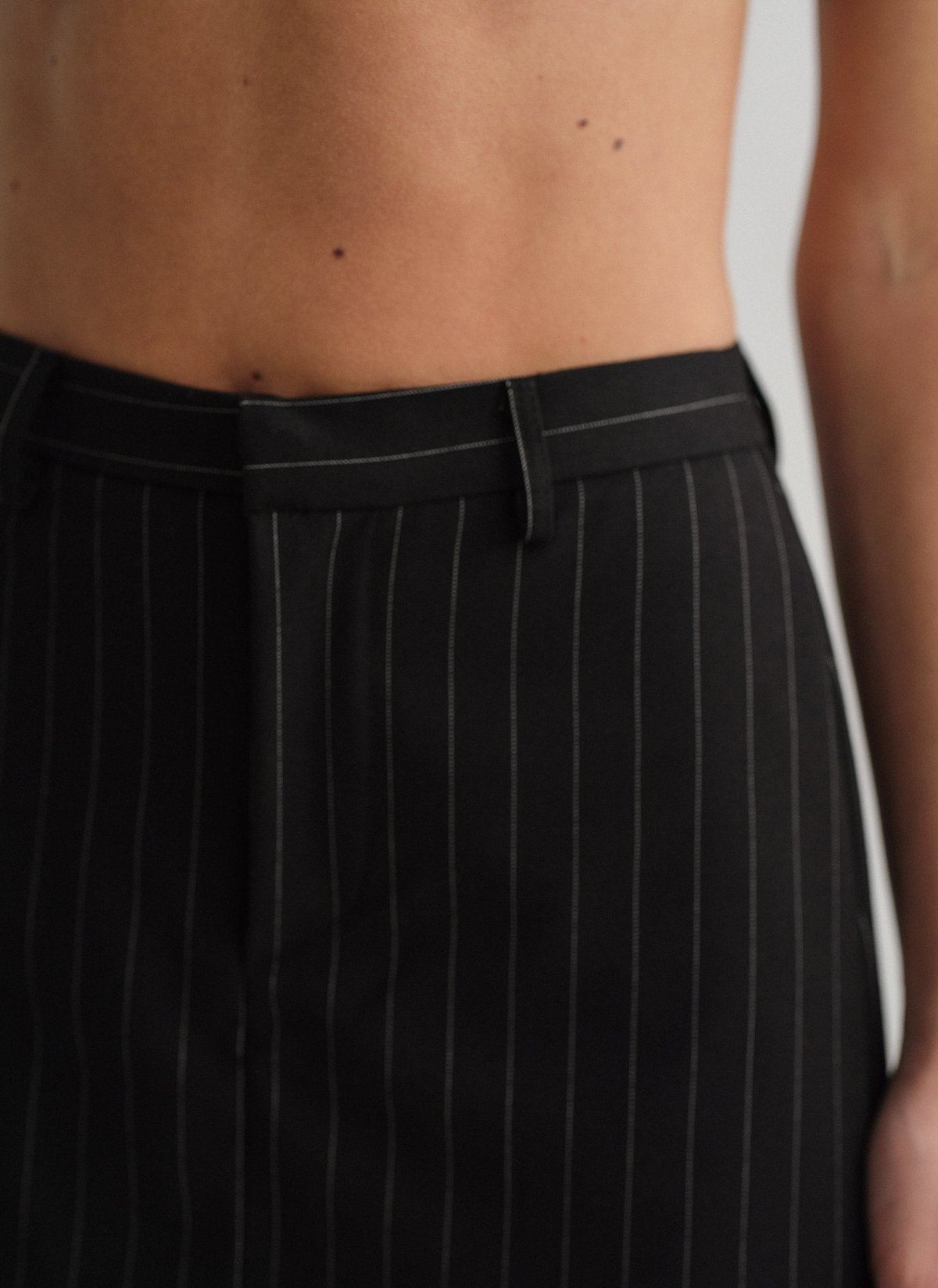 Γυναικεία ριγέ παντελονόφουστα