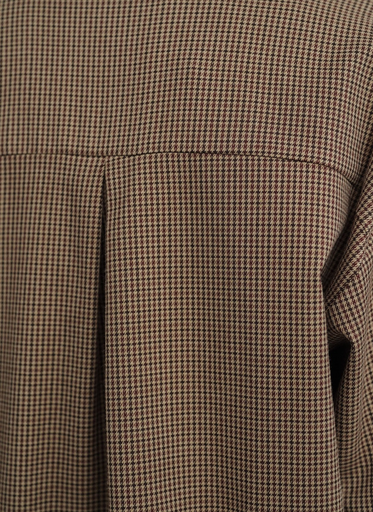 Oversized πουκάμισο με σχέδιο ύφανσης-10