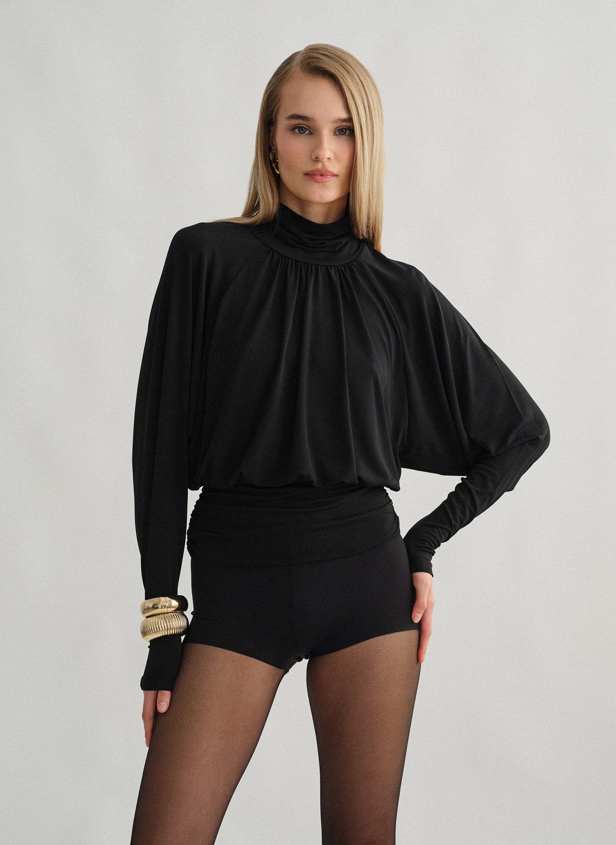 Ελαστικό υφασμάτινο σορτς-3