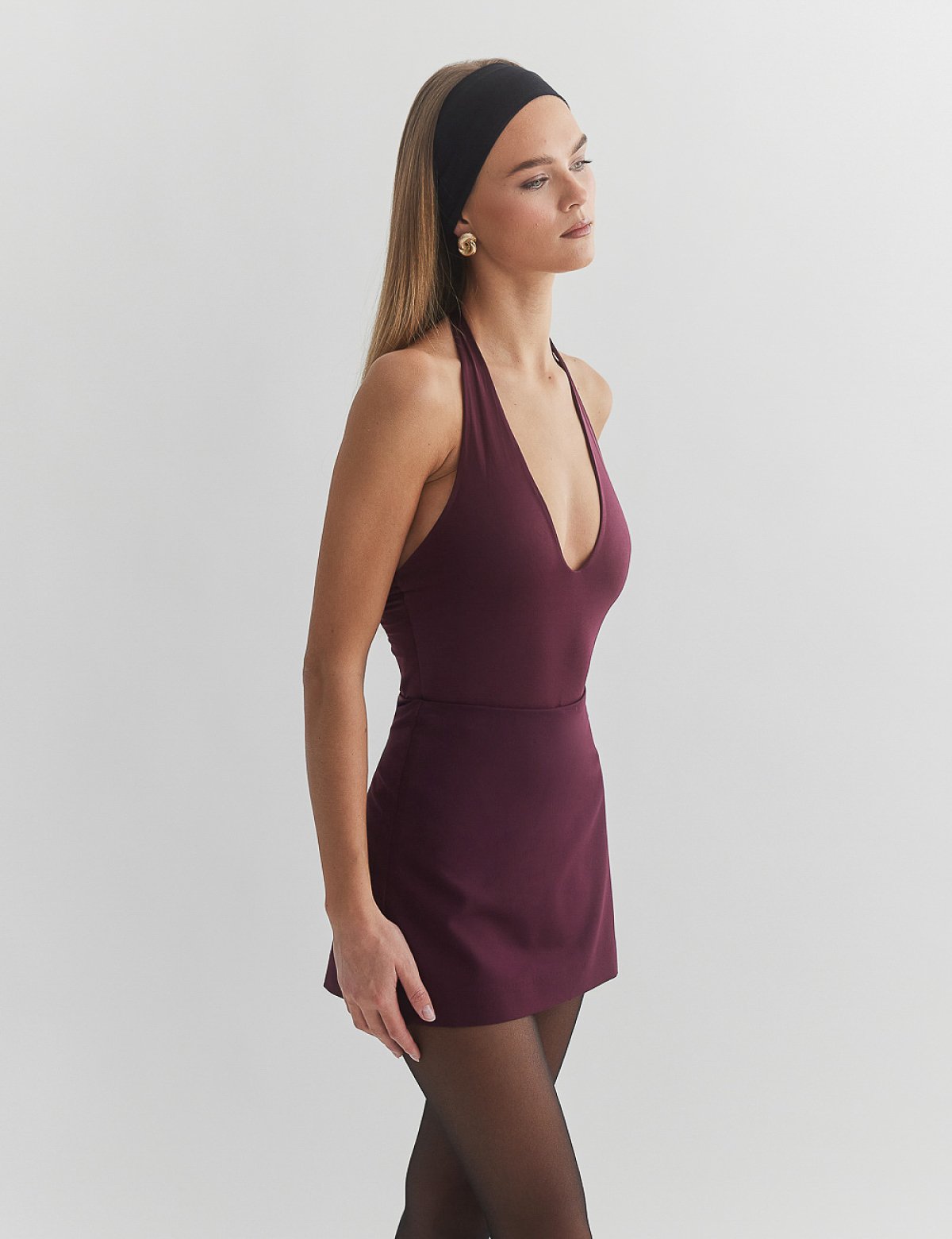 Γυναικείο κορμάκι με λαιμόκοψη halter