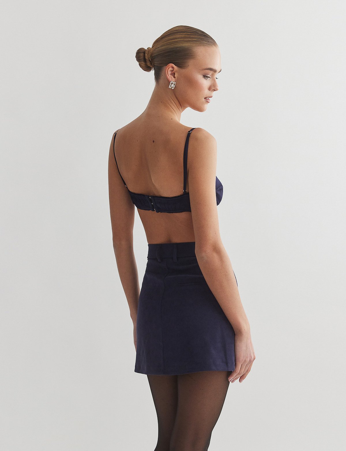 Βελούδινη κοτλέ μίνι φούστα-22