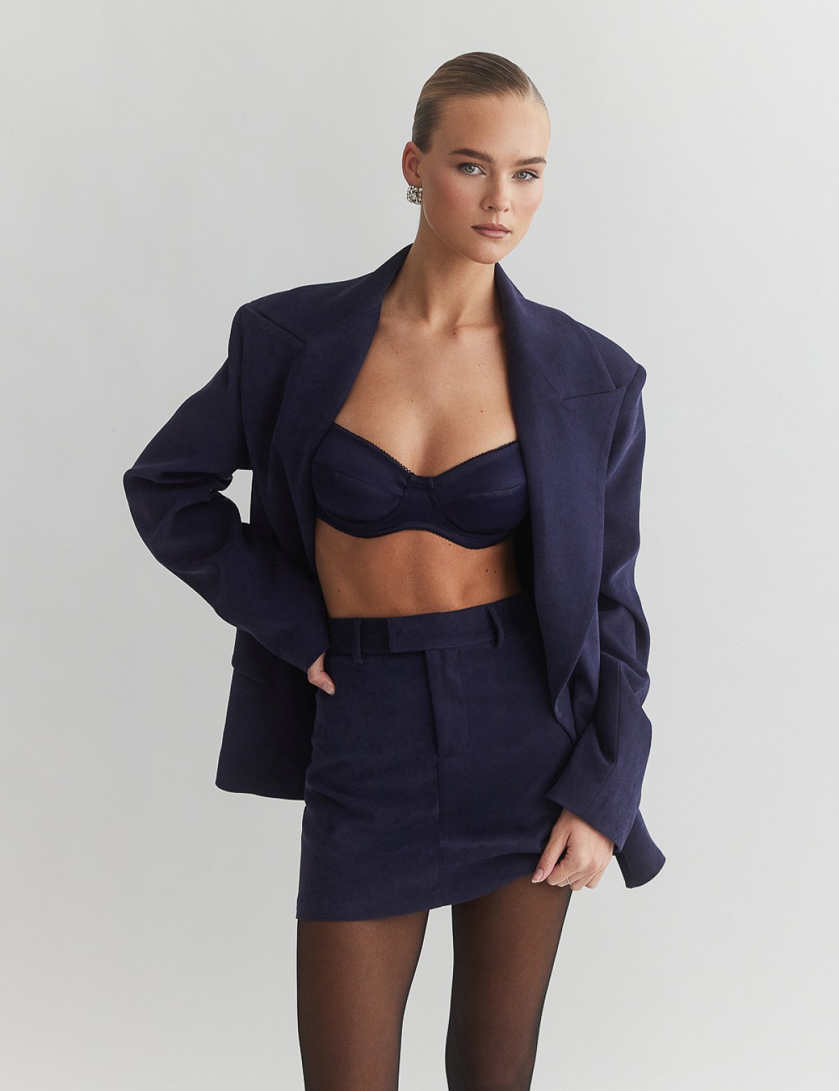 Βελούδινη κοτλέ μίνι φούστα-15