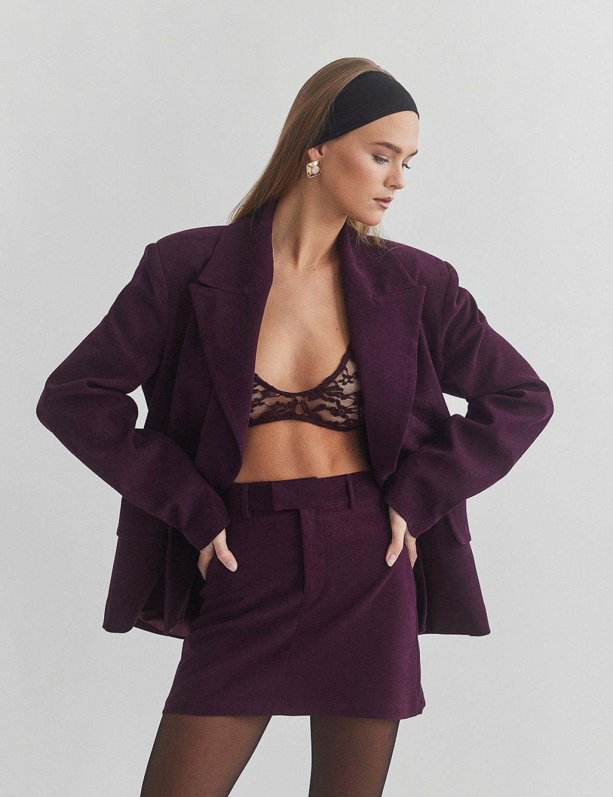 Βελούδινη κοτλέ μίνι φούστα-12