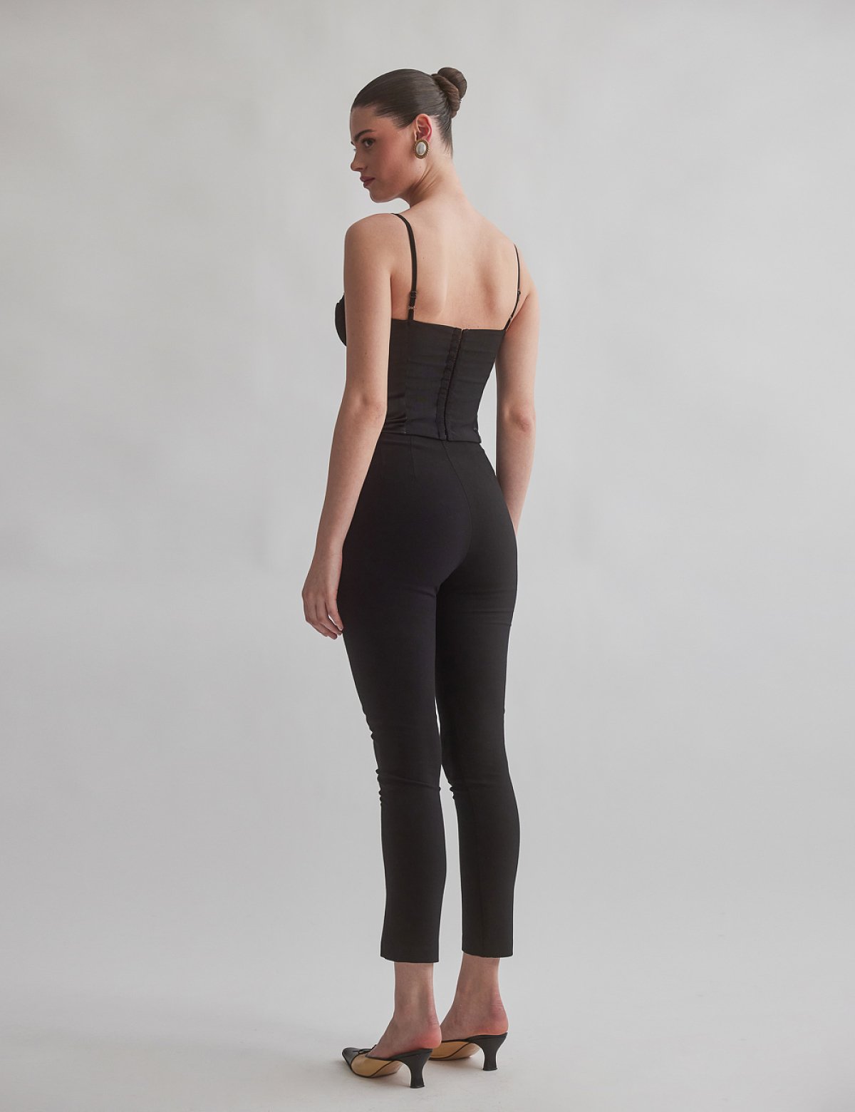 Ίσιο εφαρμοστό παντελόνι-1