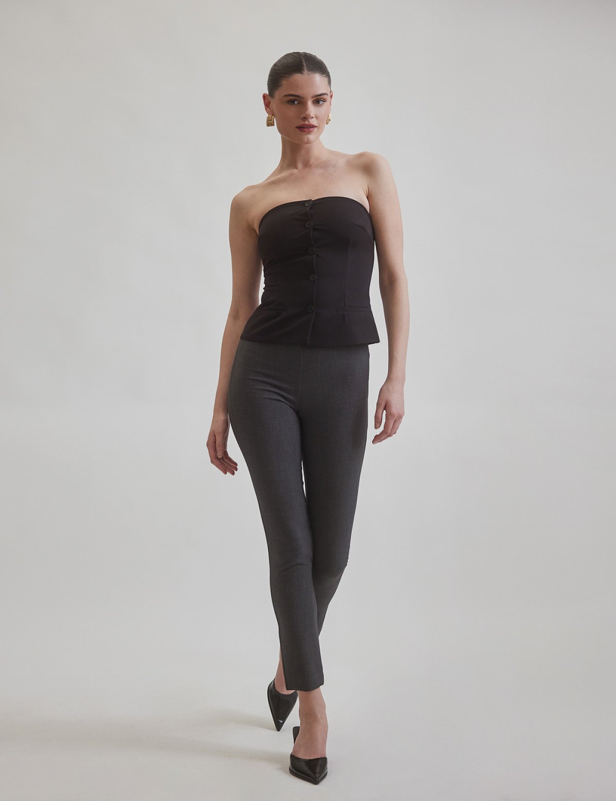 Ίσιο εφαρμοστό παντελόνι-8