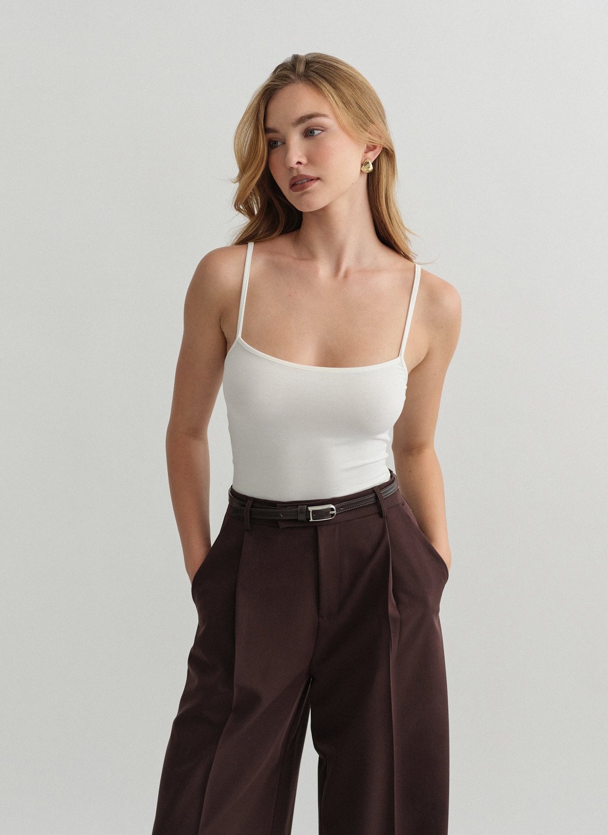 Γυναικεία basic μπλούζα τιραντάκι bamboo