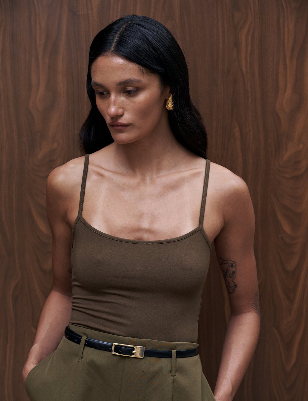 Γυναικεία basic μπλούζα τιραντάκι bamboo