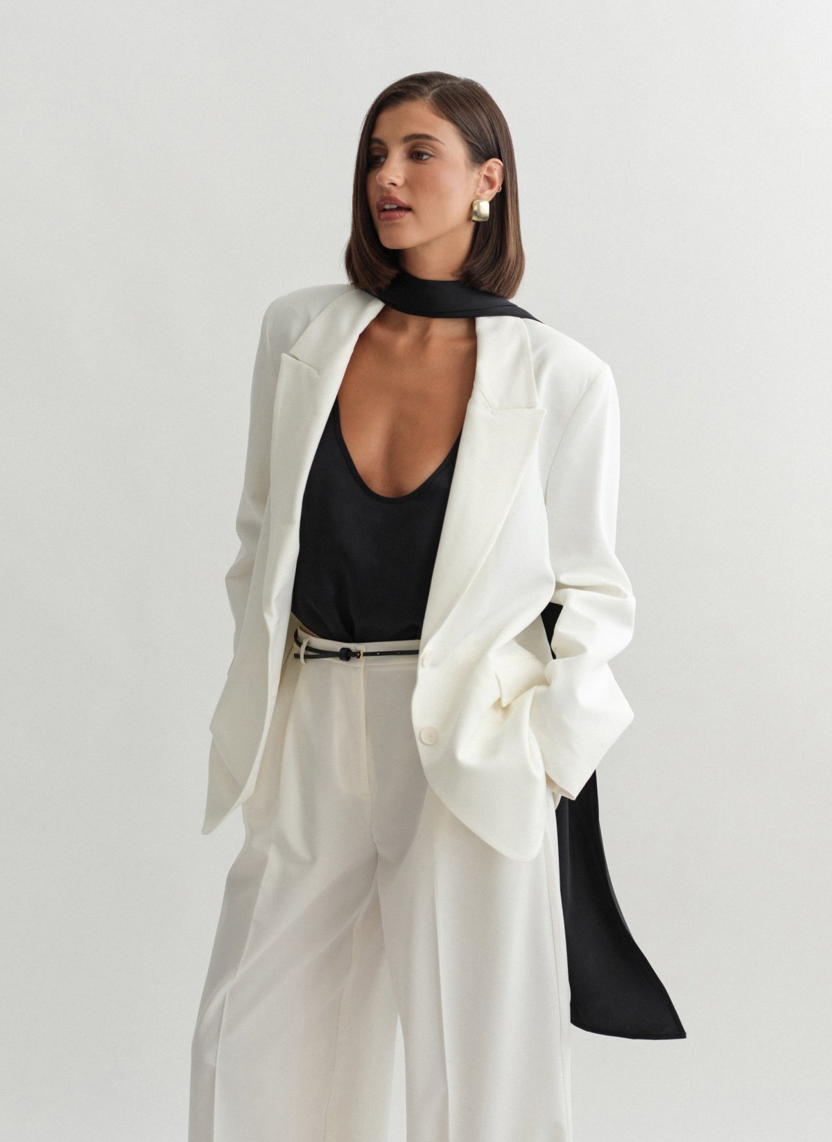 Basic oversized μπλέιζερ-31