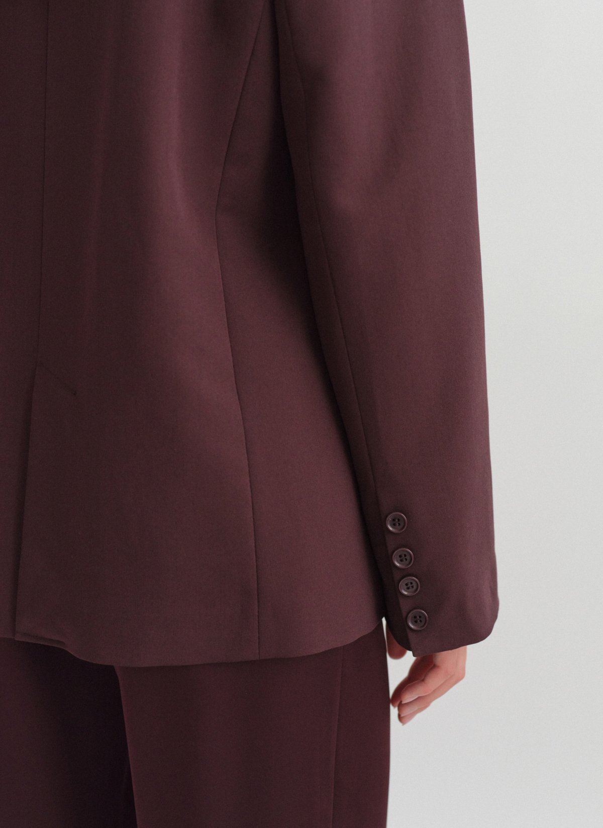 Basic oversized μπλέιζερ-10