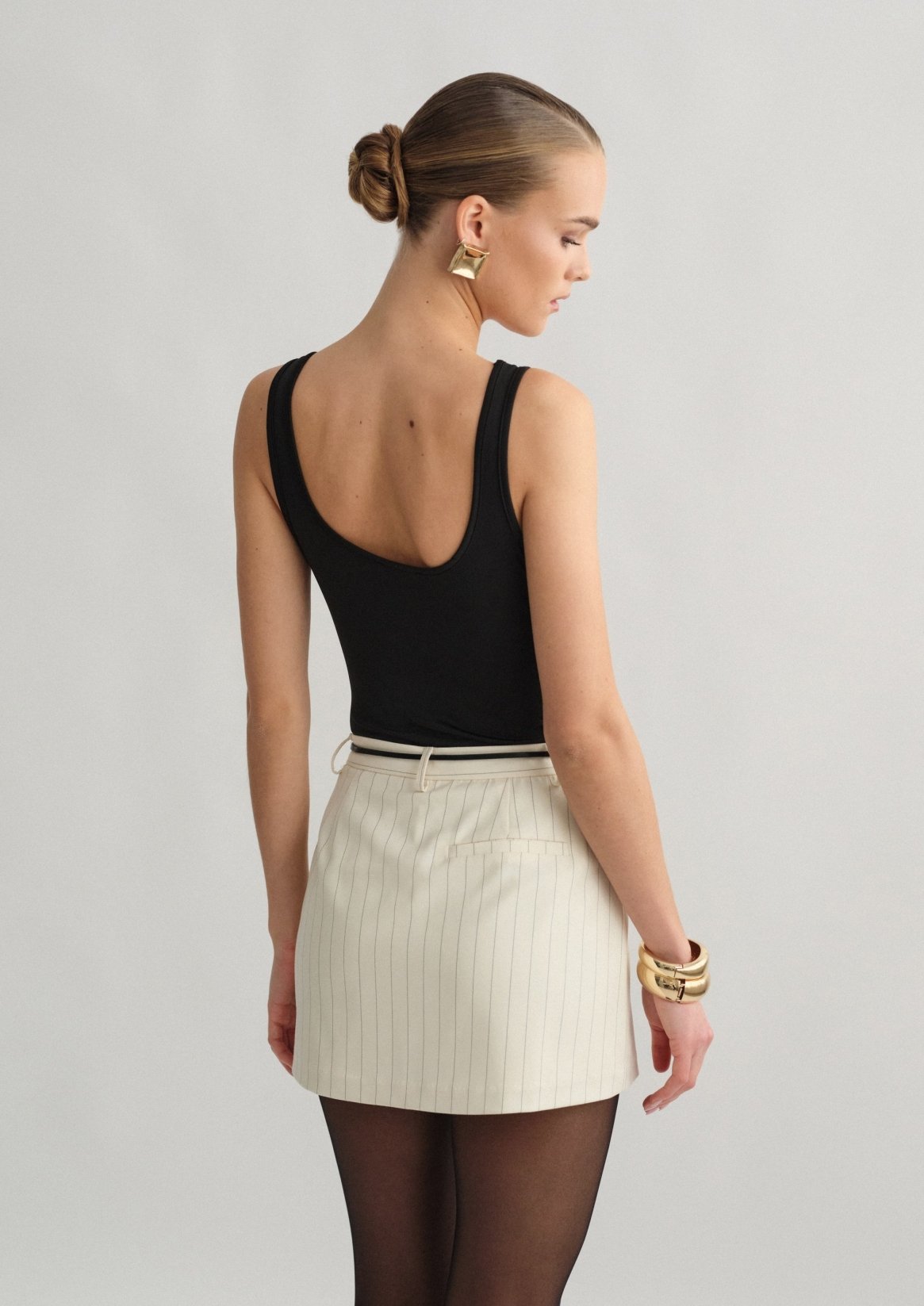 Striped skort-21
