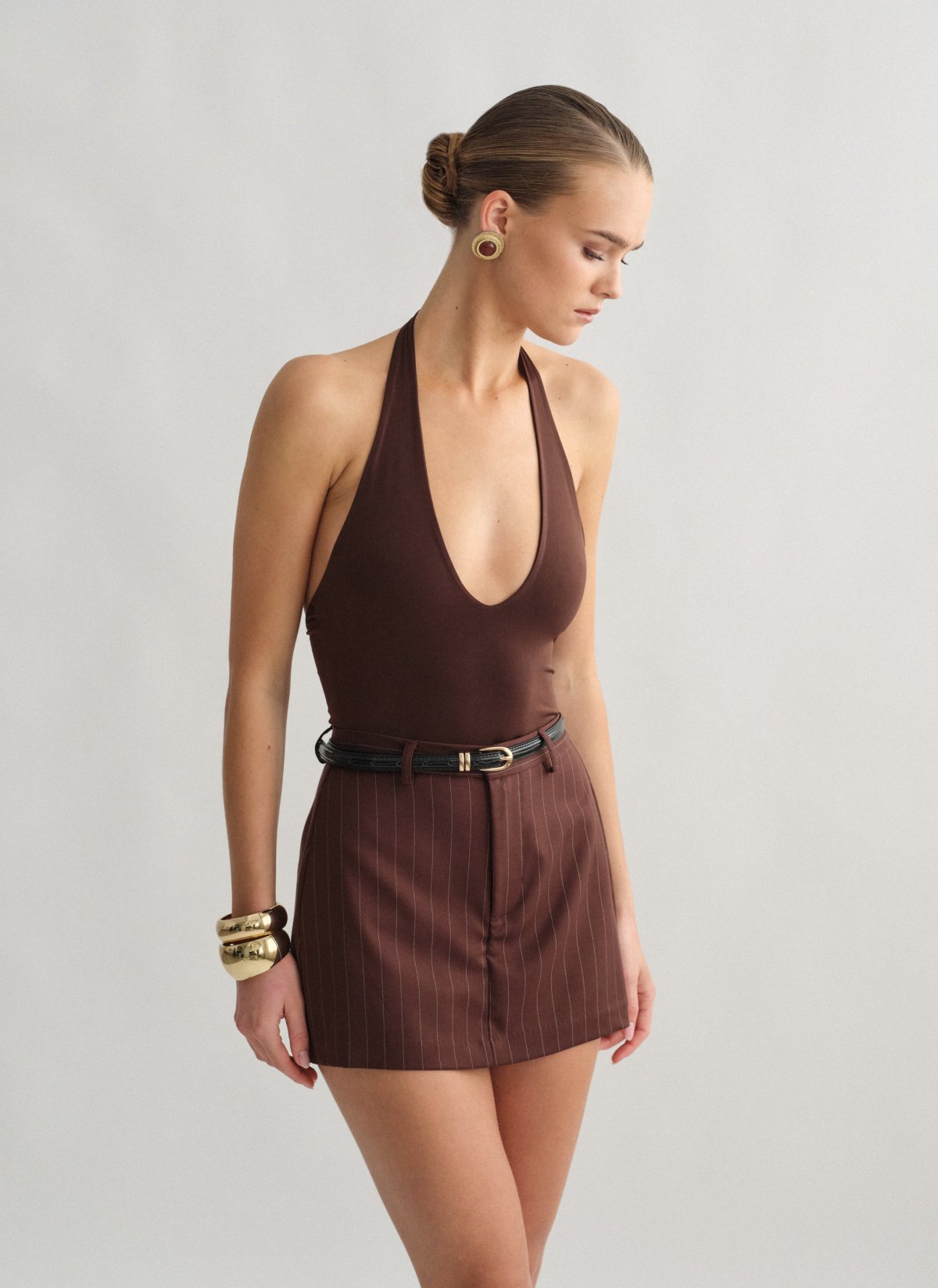 Striped skort-11
