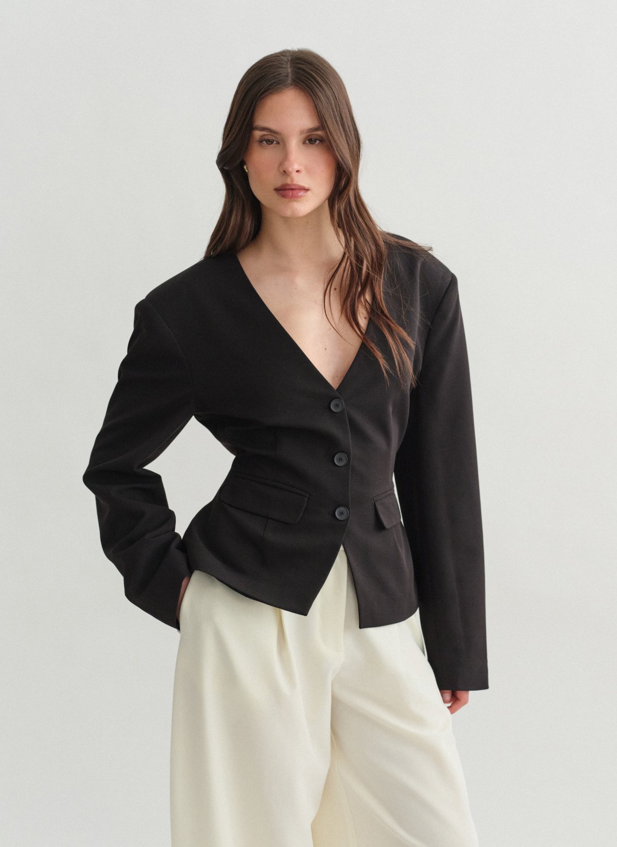 Fitted blazer-1