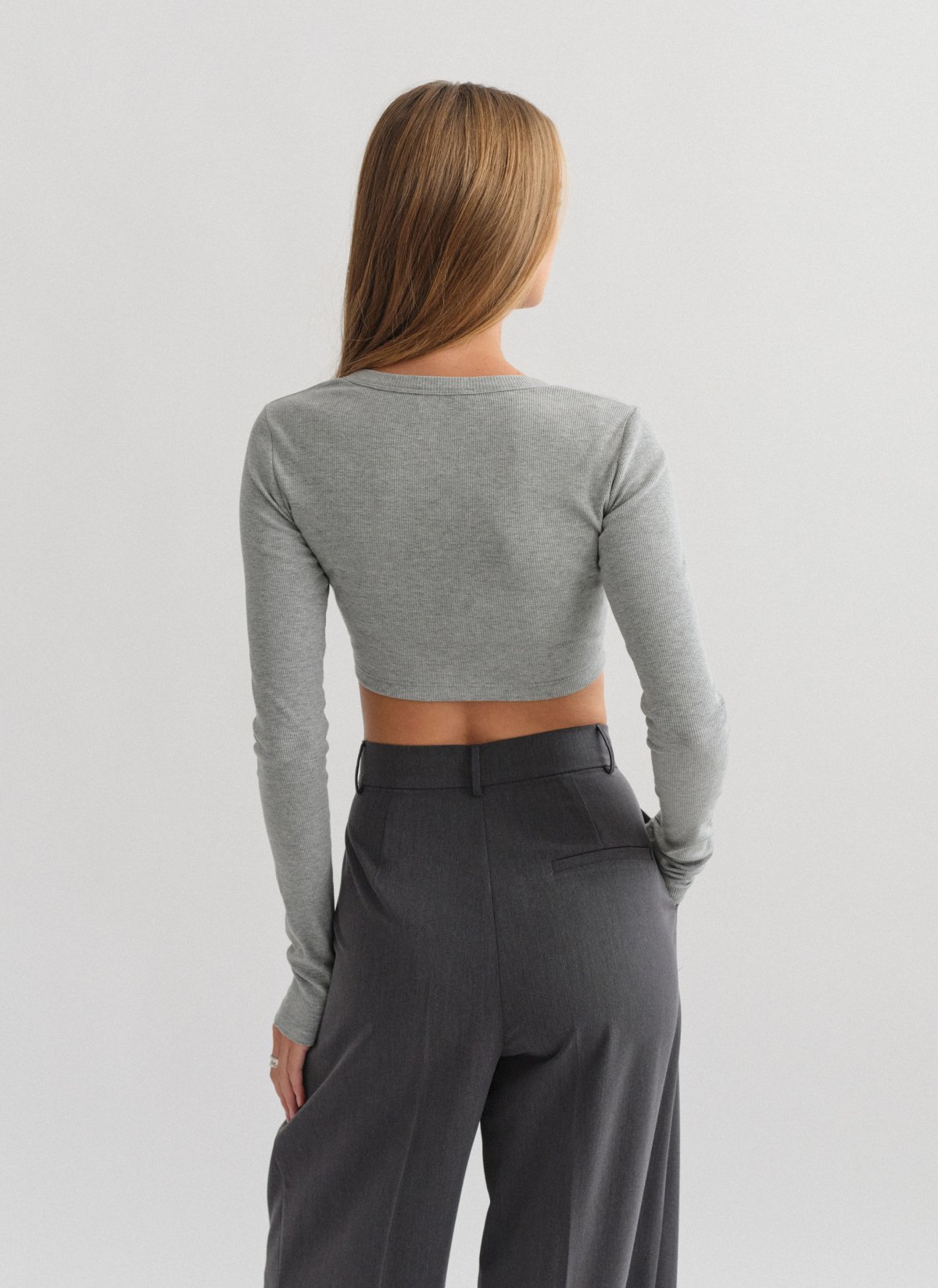 Longsleeve ribbed cropped cardigan-14