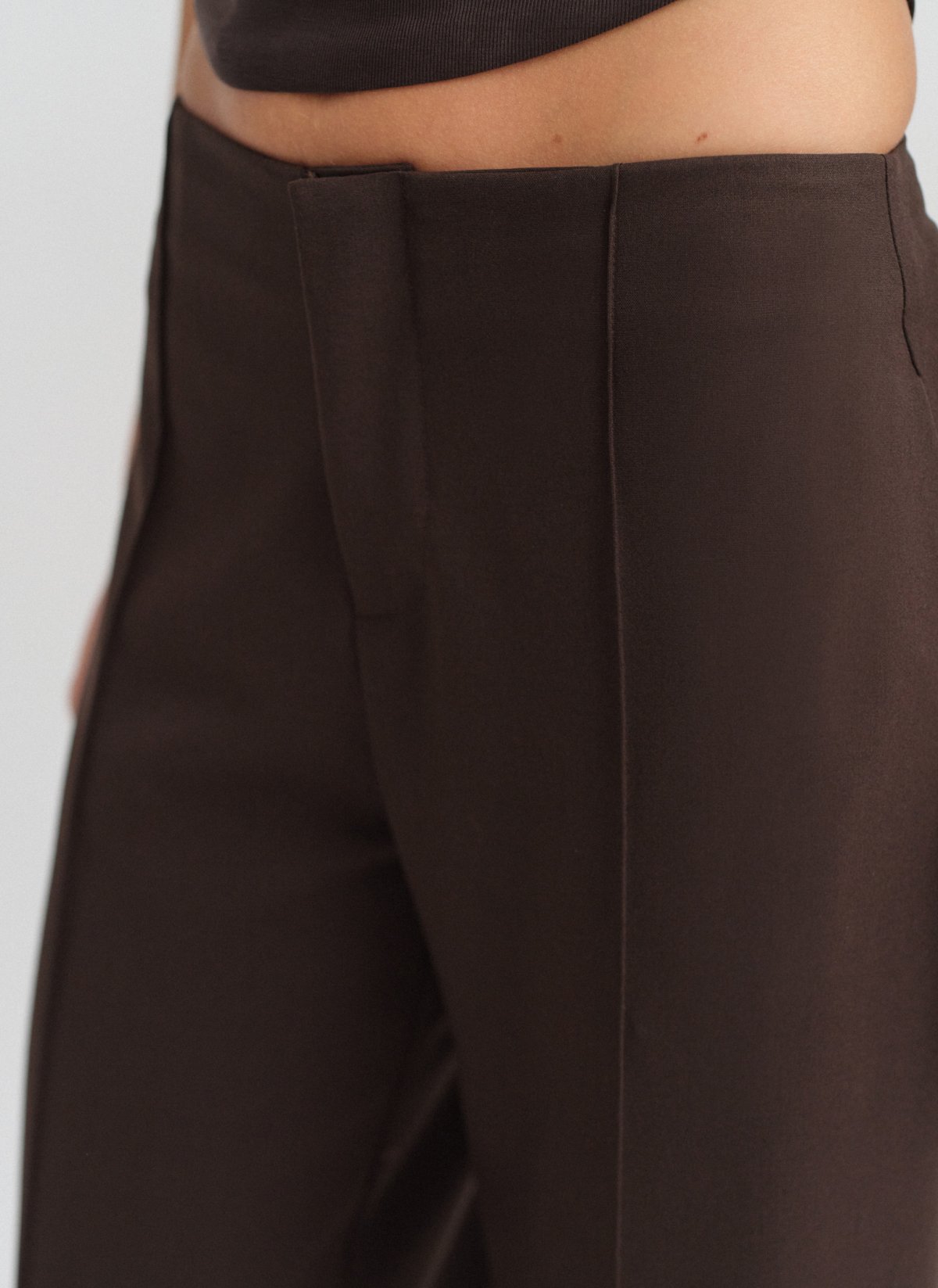 Textured low-rise trousers-11