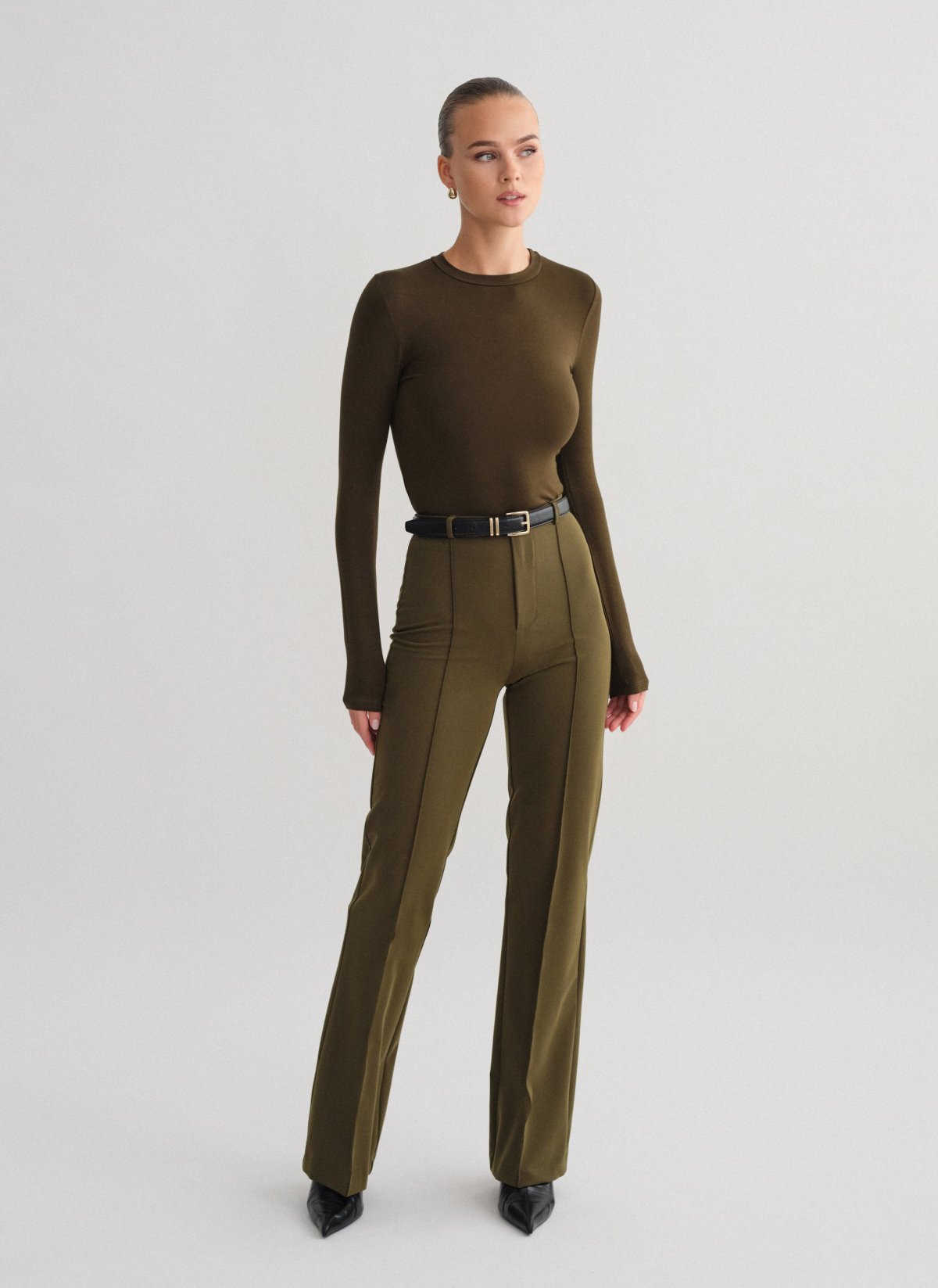 High-waist straight-leg trousers-29